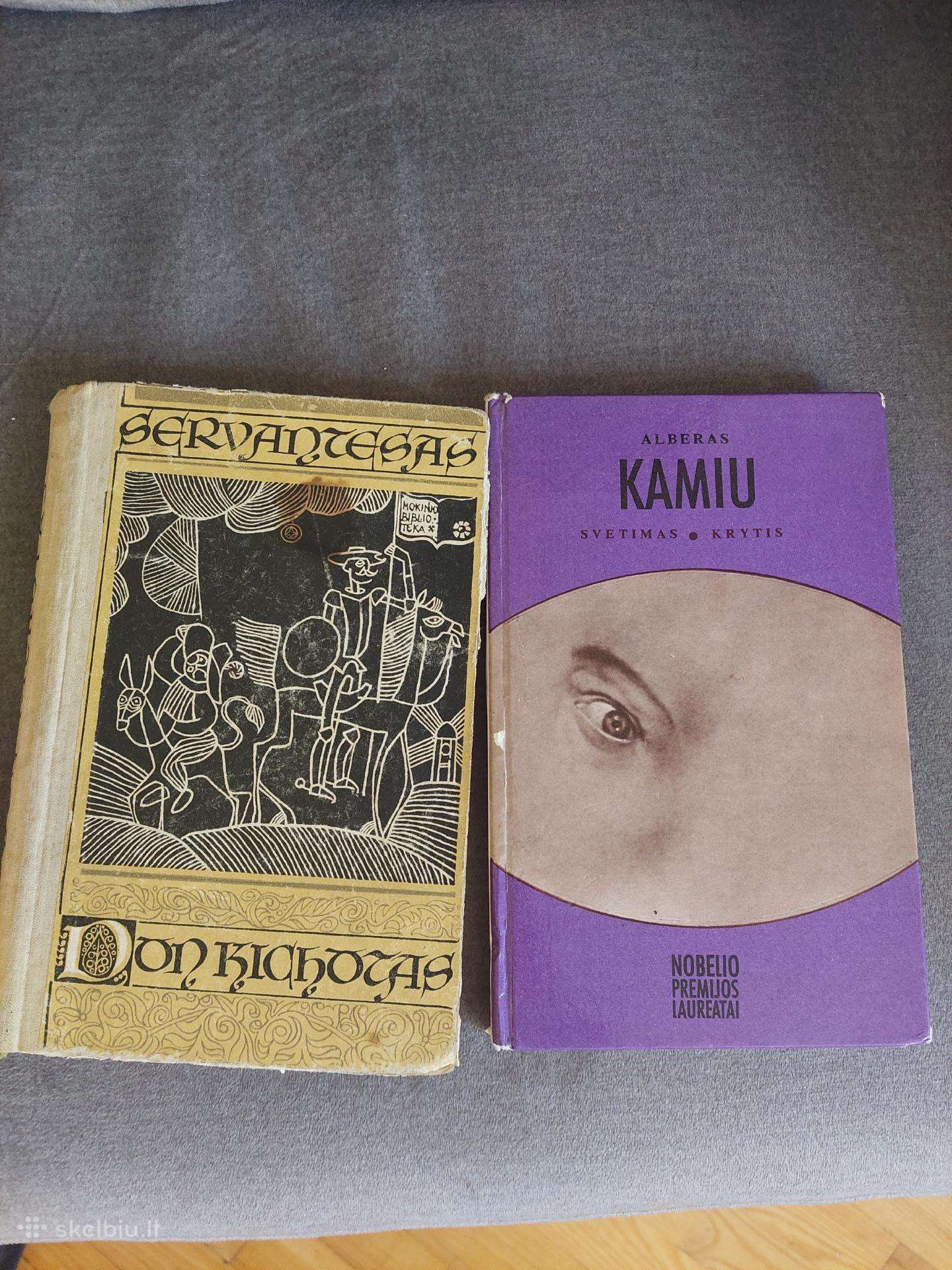 Servantesas. Don Kichotas. A. Kamiu. Svetimas