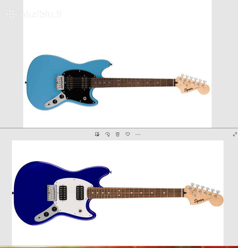 Pirkčiau Squier Bullet Mustang Hh