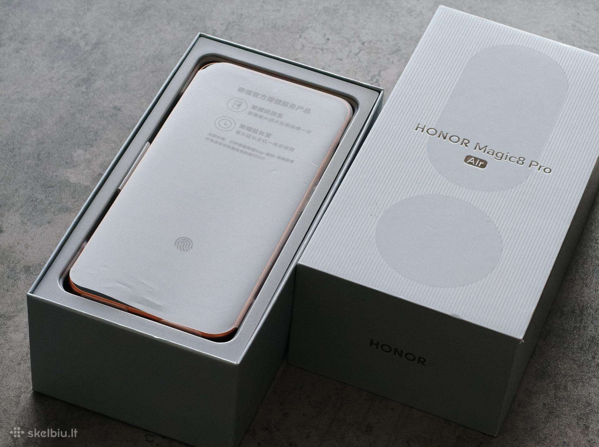 Honor Magic 8 Pro air. 16/512gb. Naujas.