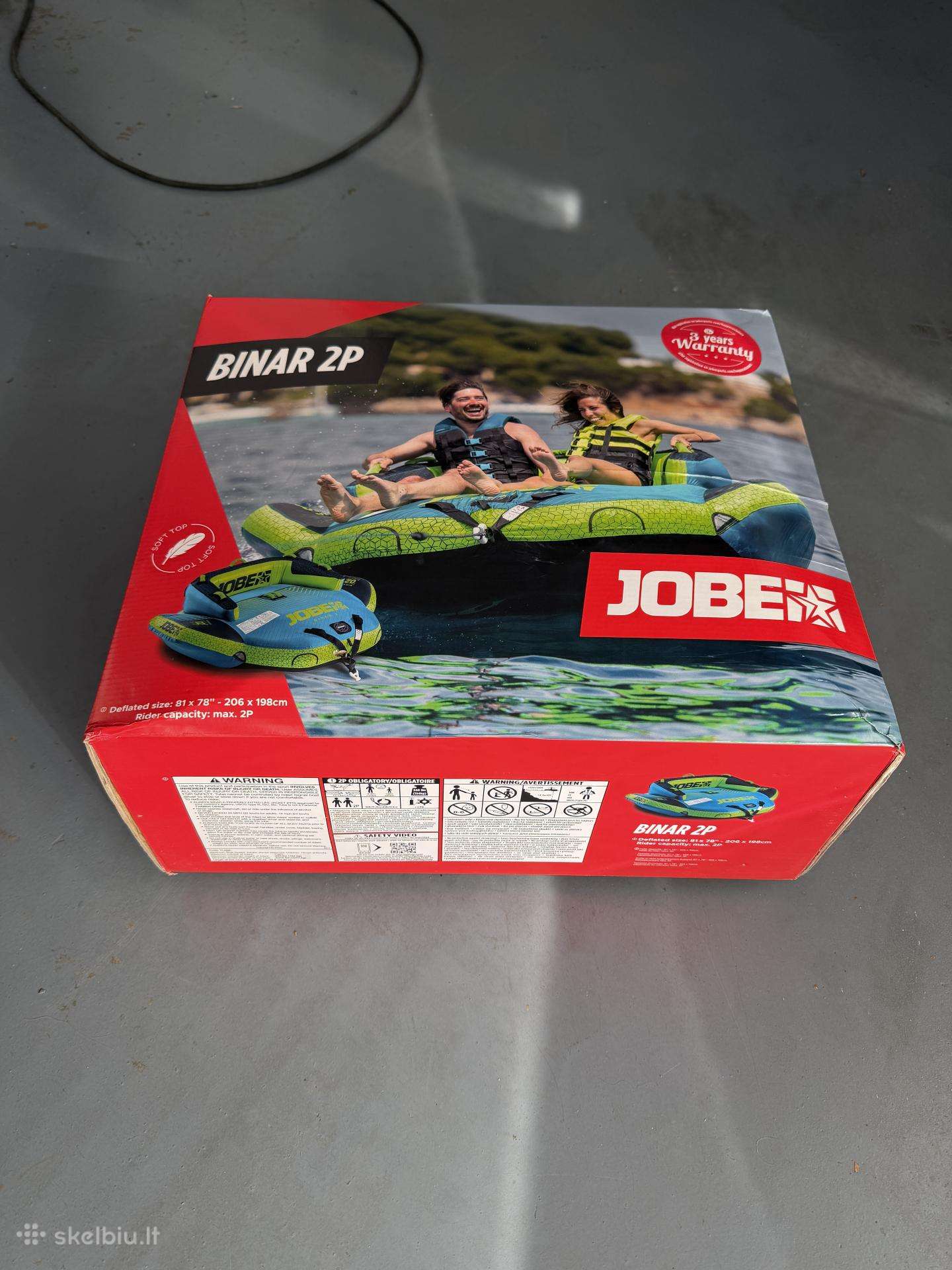 Binar 2p tempiama vandens padanga