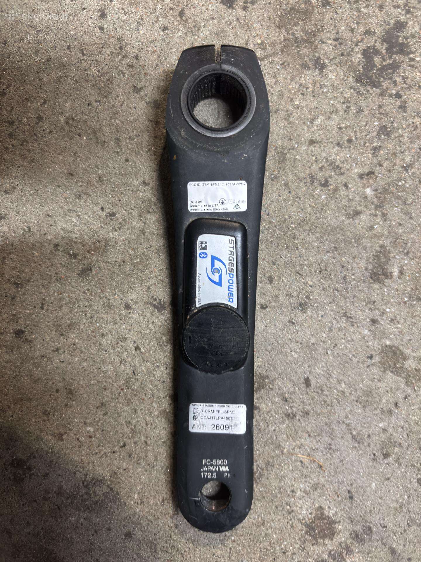 Stages power meter, 105 crank 172.5