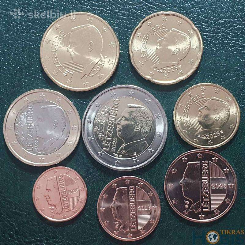 Liuksemburgas 2026 Euro monetų rinkinys