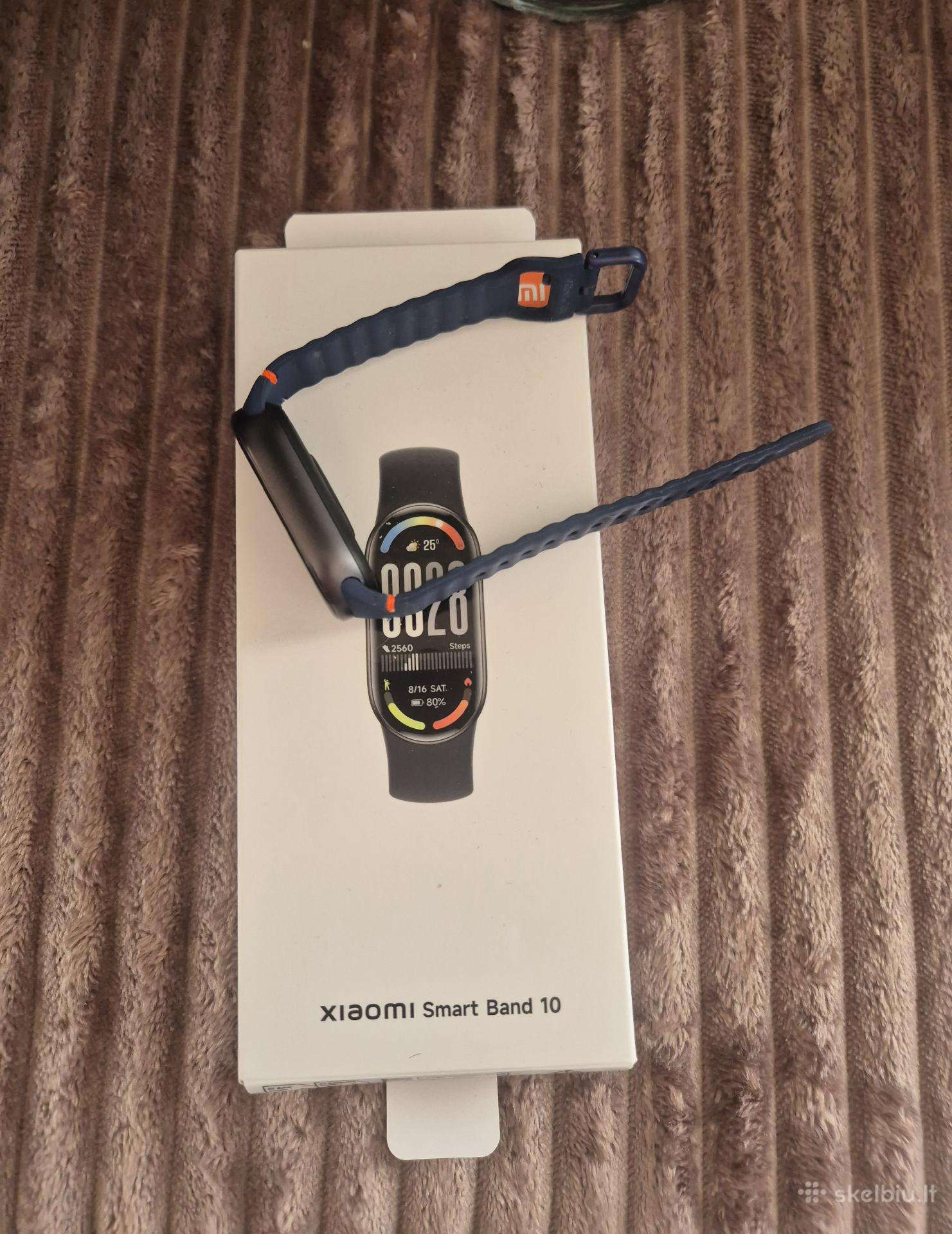 Nauja Xiaomi smart band 10 apyranke