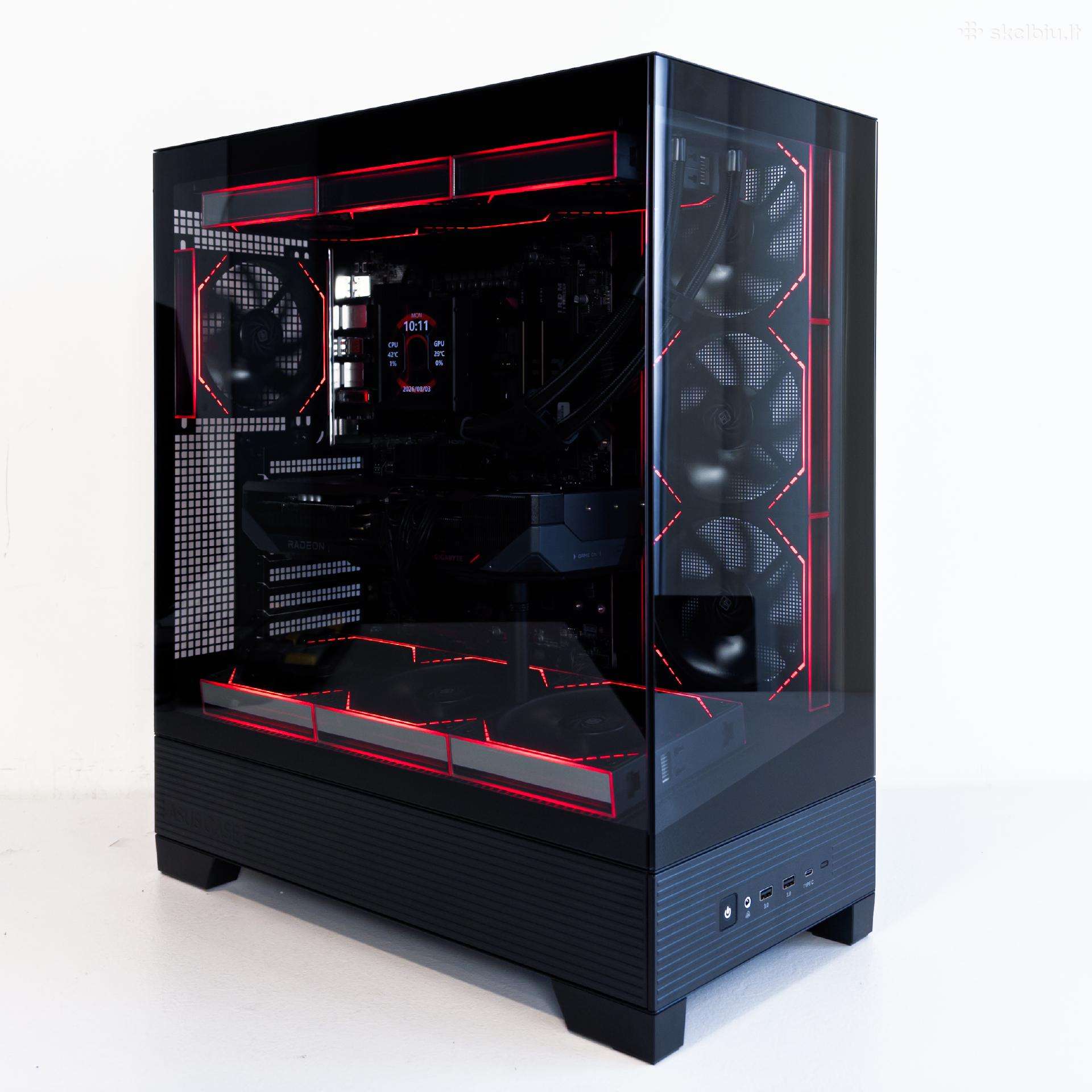 Ryzen 7 9850x3d B850 32gb 1tb Rx 9070 Xt16gb