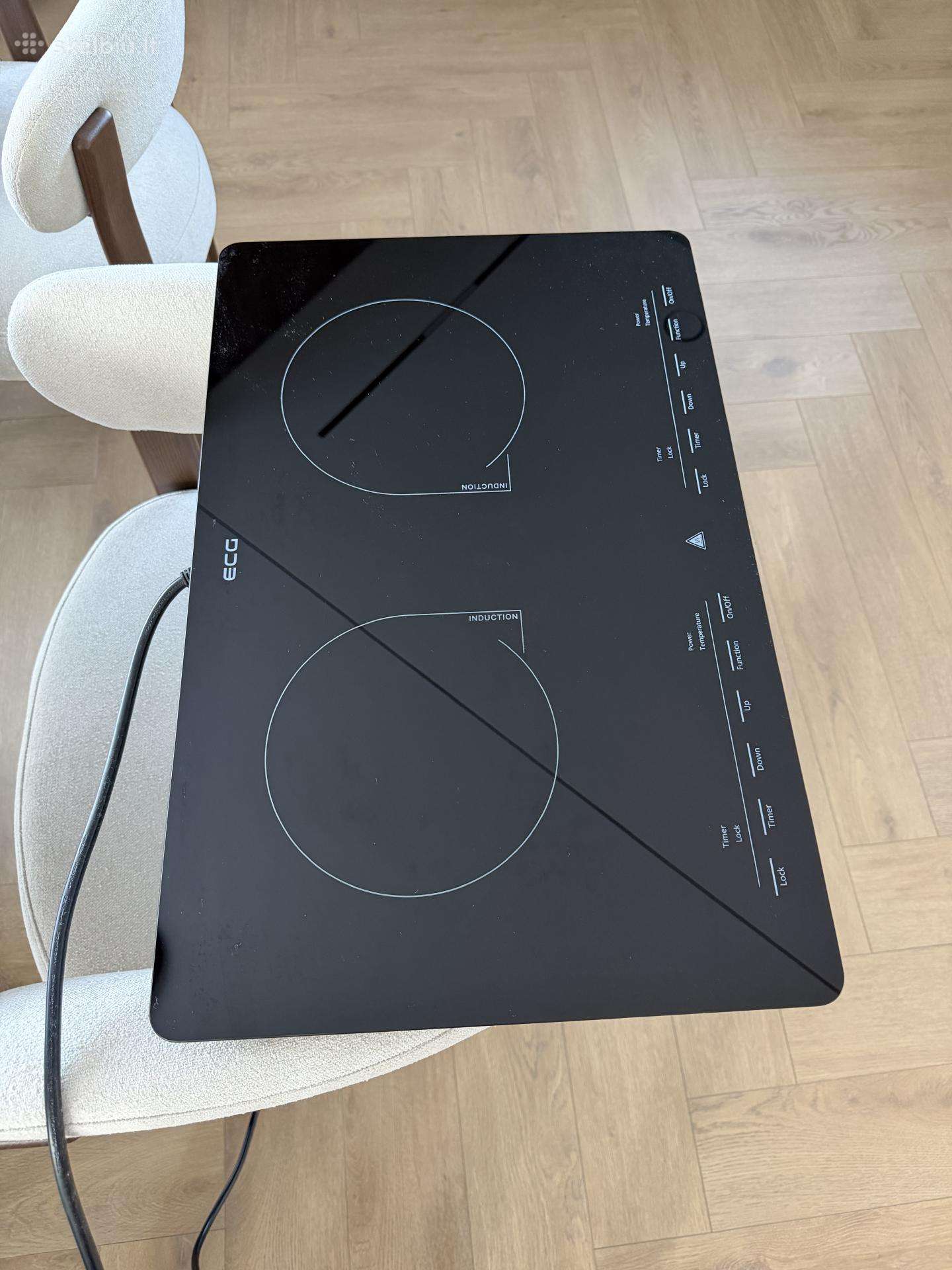 Stalinė indukcinė kaitlentė Ecg Iv 2920 Slim