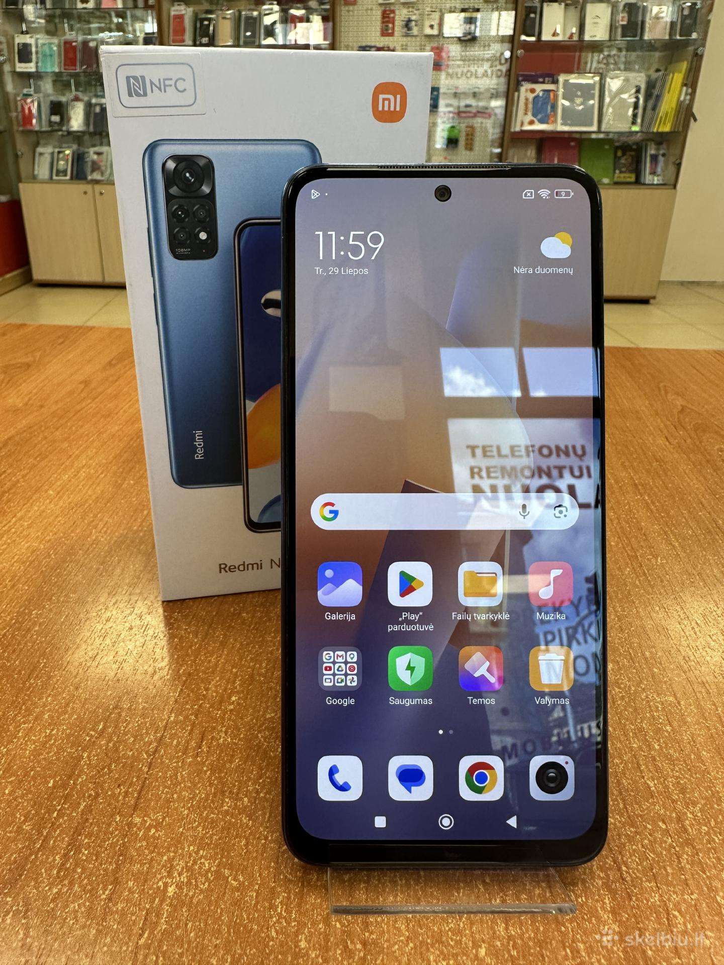 Xiaomi Redmi Note 11s 128gb (Naudotas)