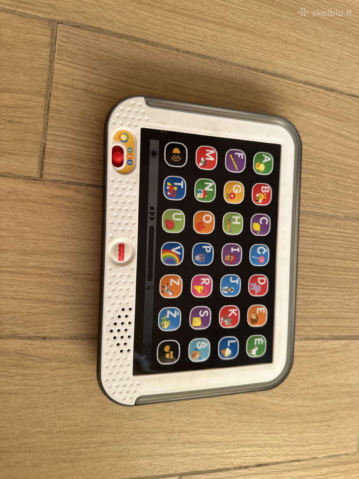 „fisher-price“ Lietuviška vaikams skirta planšetė