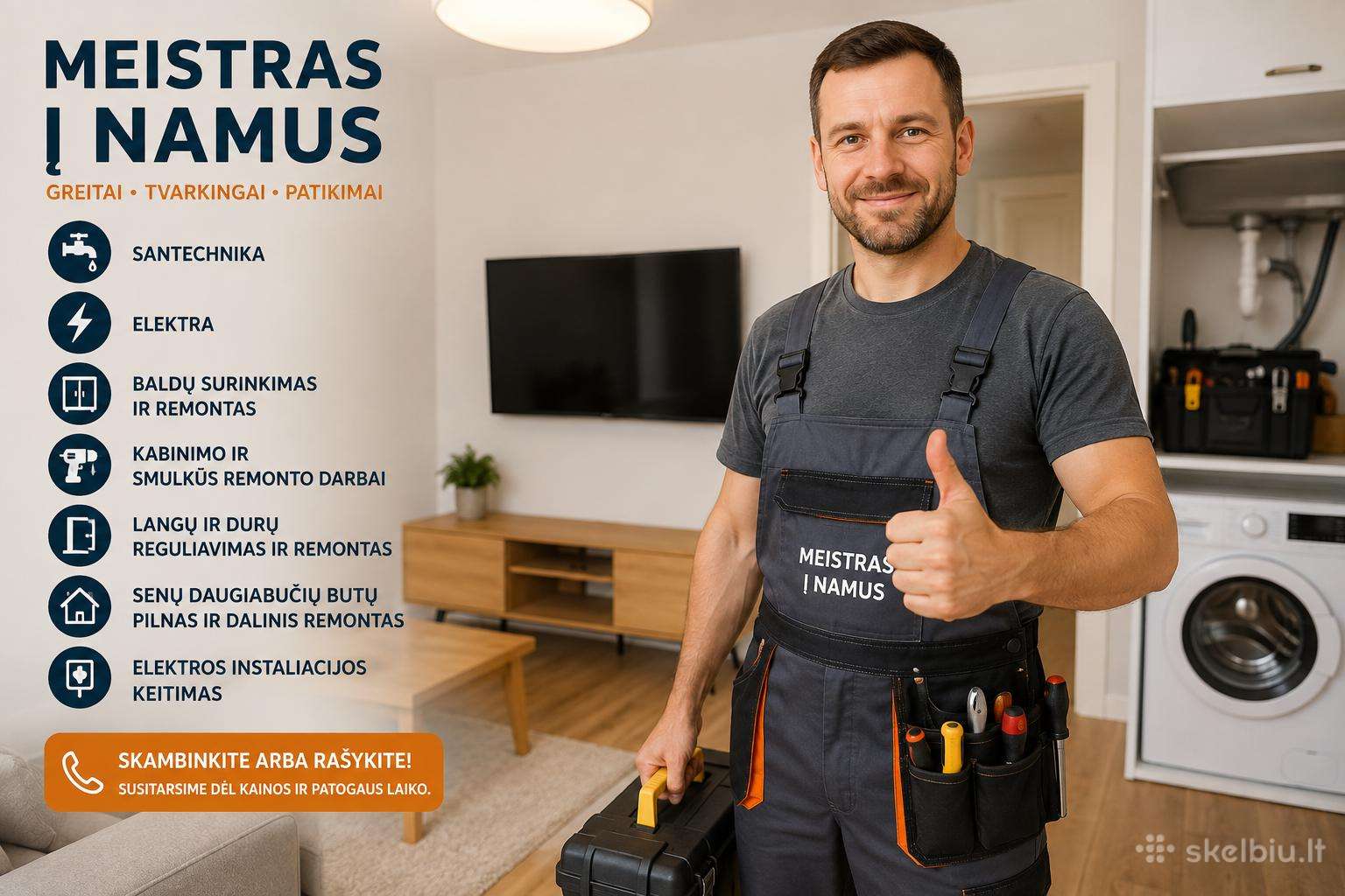 Meistras i namus kaune