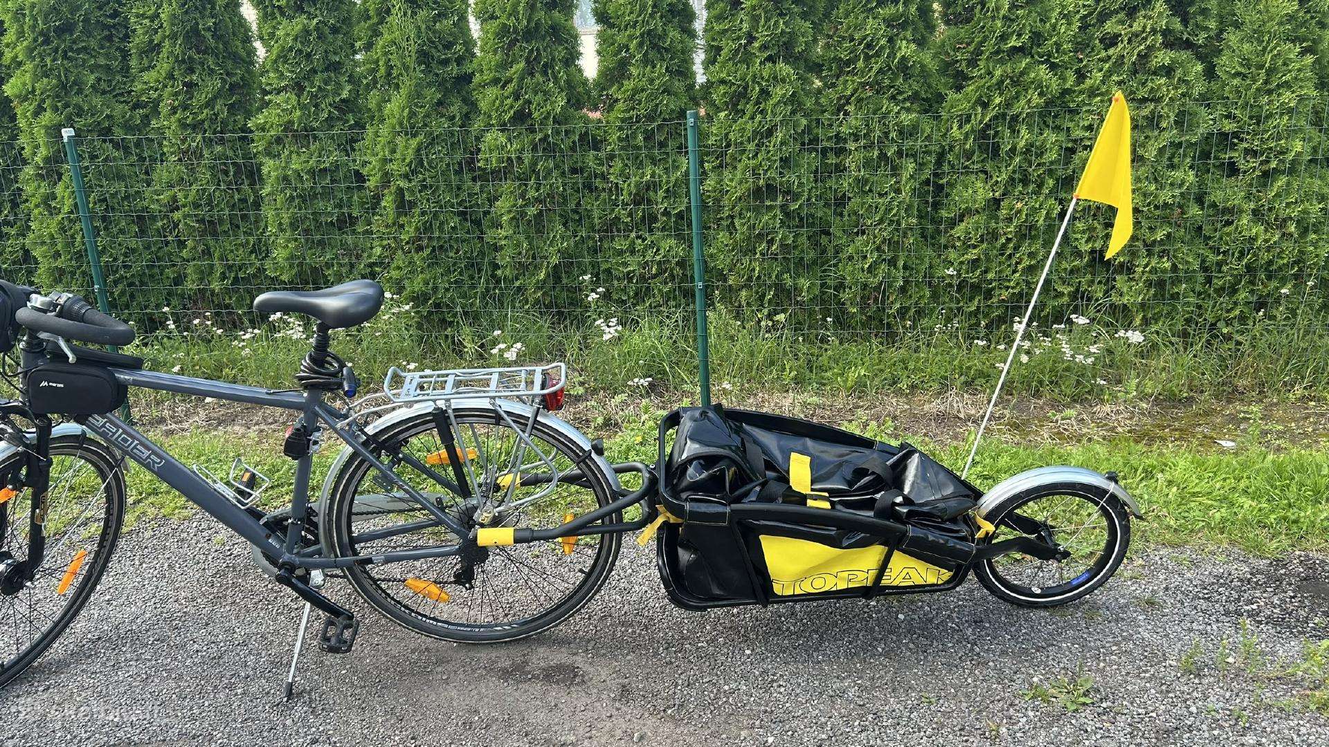 Topeak - priekaba prie dviračio