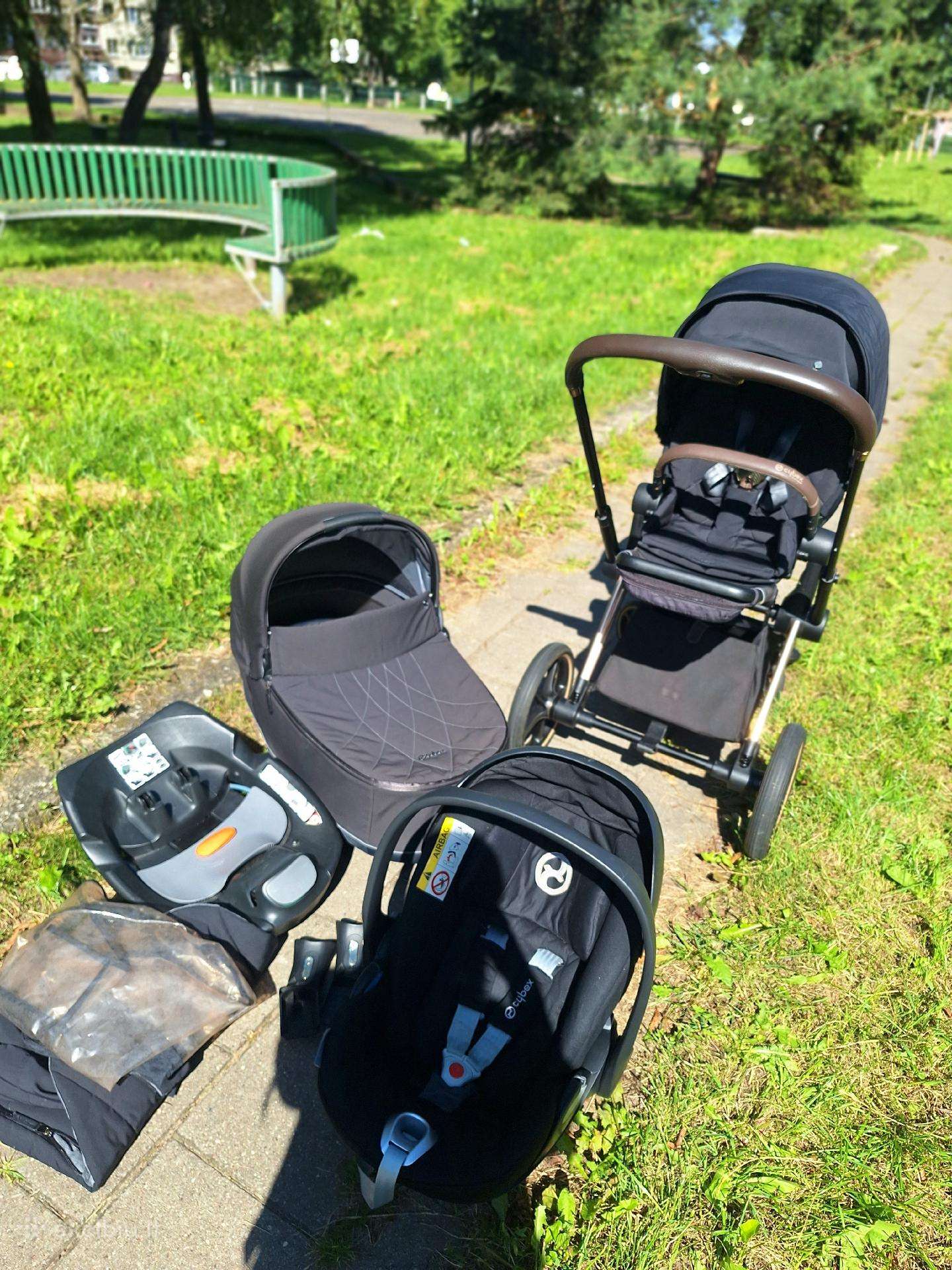 3 dalių Cybex vežimėlis