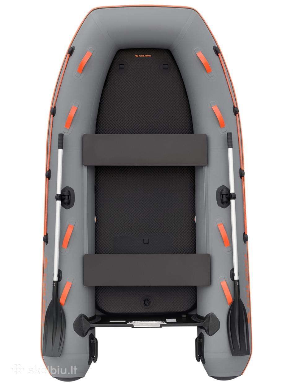 Pripučiama valtis Kolibri ir Garmin Echomap uhd2