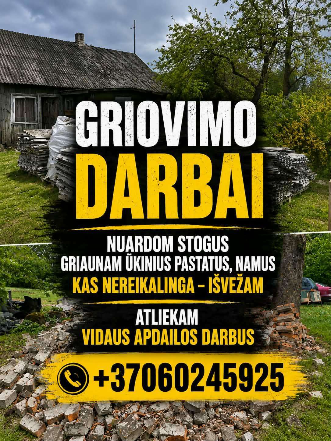 Atliekame situs darbus