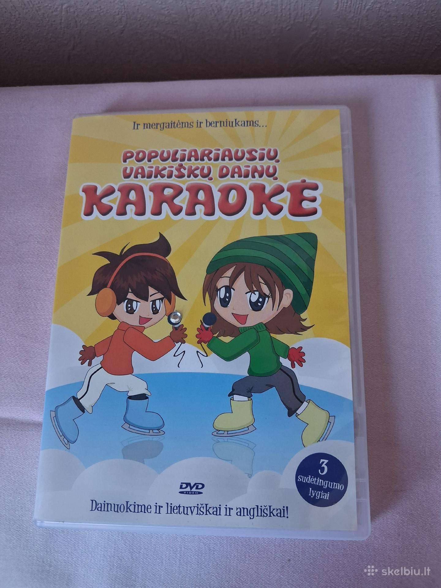 Naujas Dvd karaoke diskas