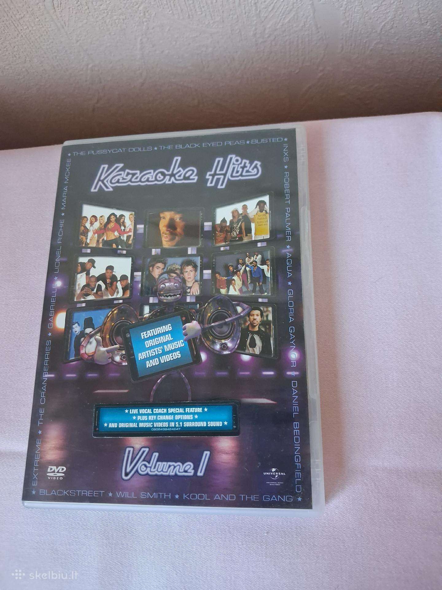 Naujas karaoke Dvd diskas