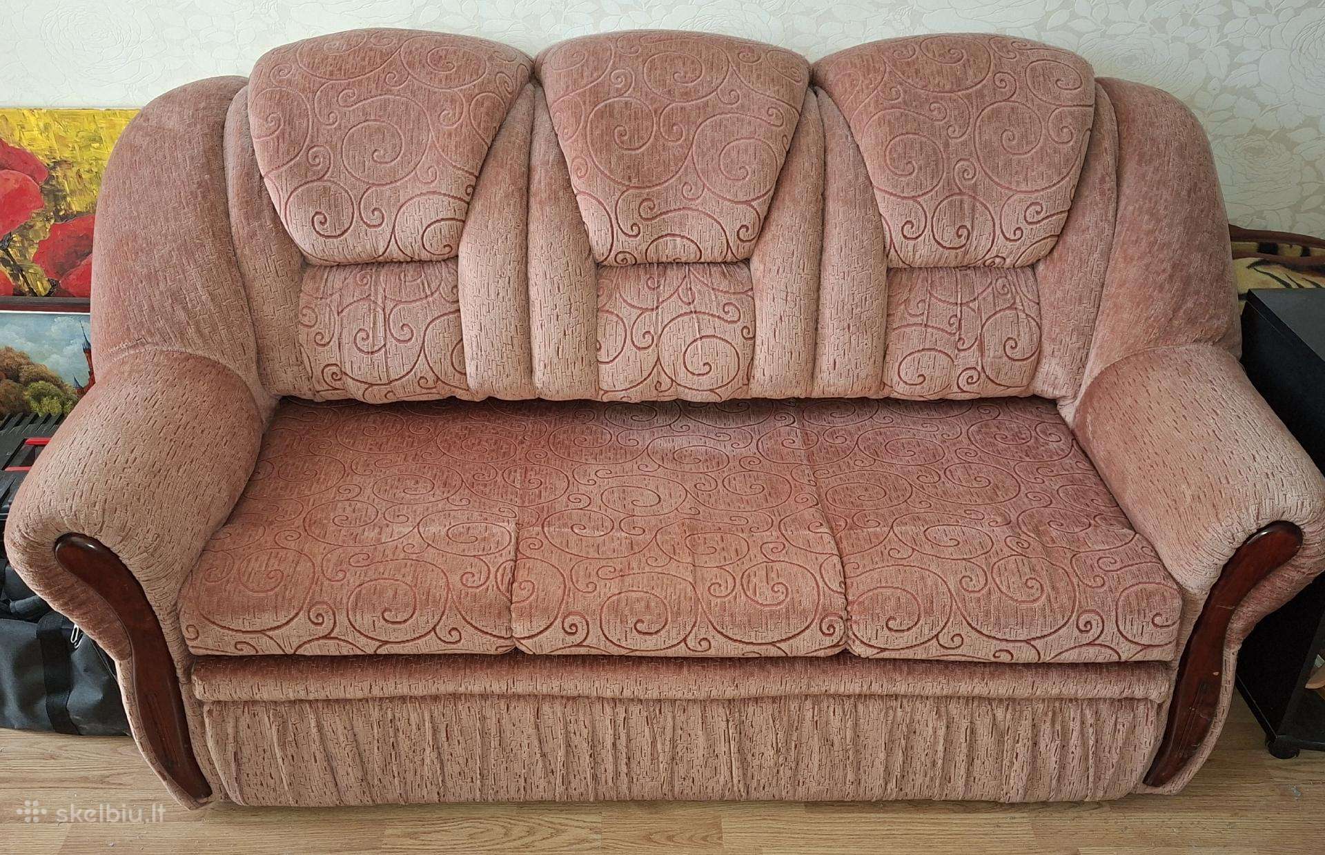 Parduodama sofa-lova