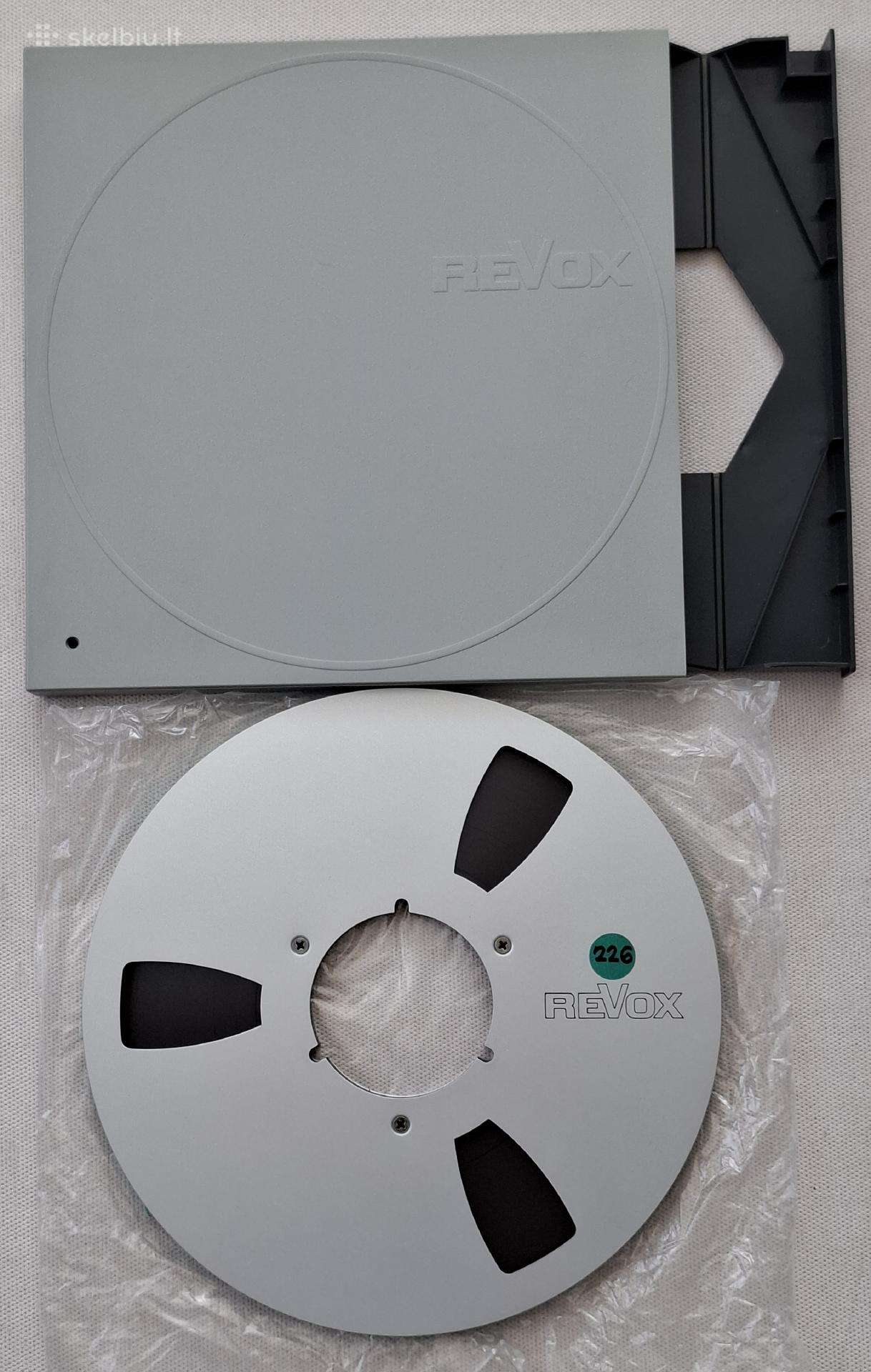 Revox metalinė ritė. 26.6 cm.