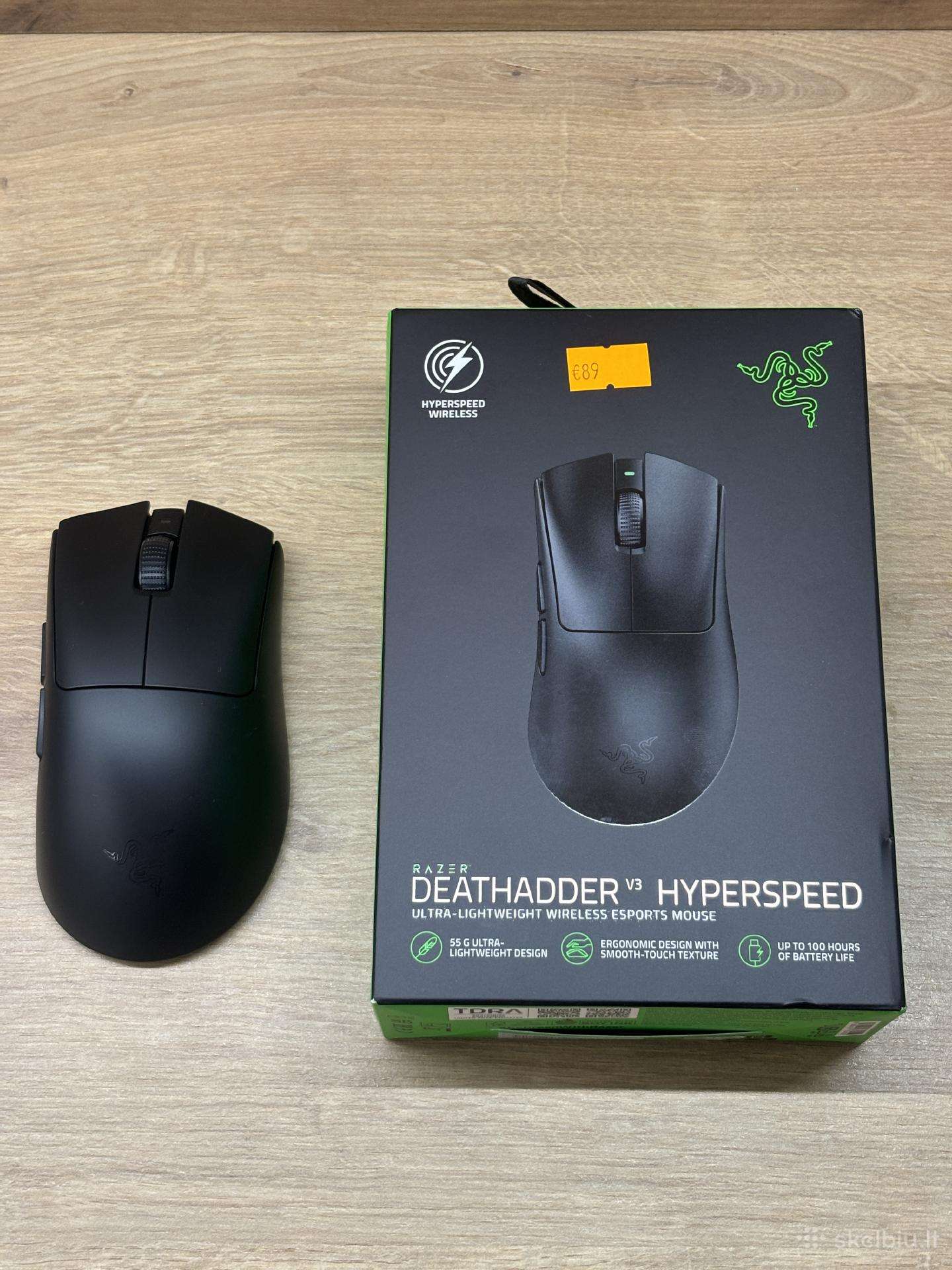 Razer Deathadder V3 Hyperspeed belaide pele