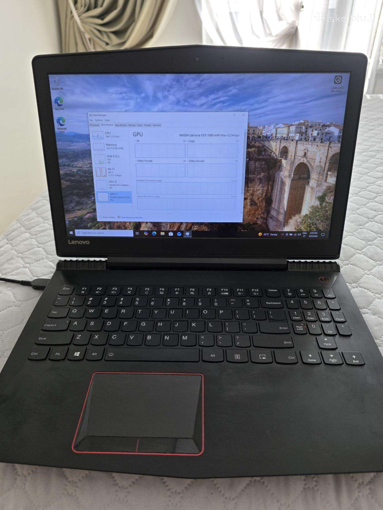 Lenovo Y520 Gtx 1060 I7 16gb RAM