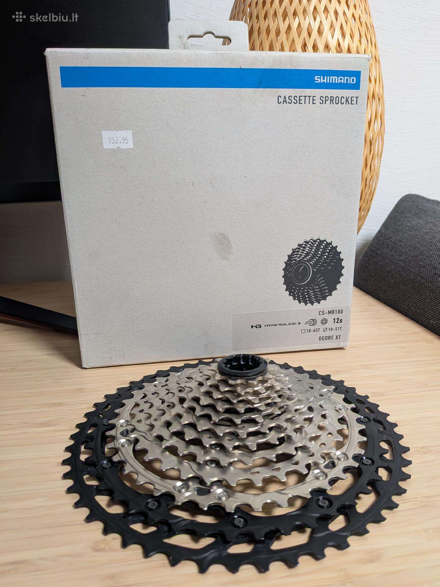 Shimano Deore XT M8100 10-51t kasetė