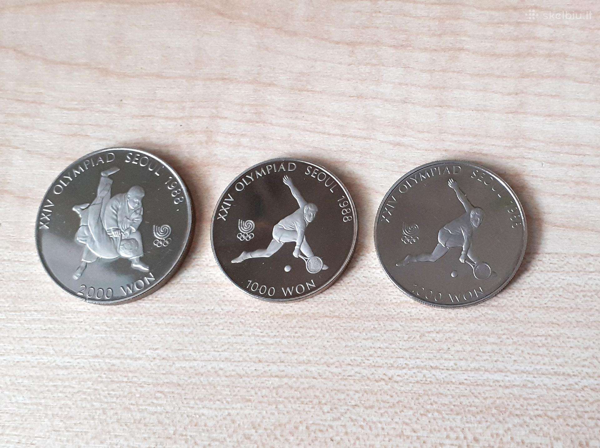 Korejos monetos.