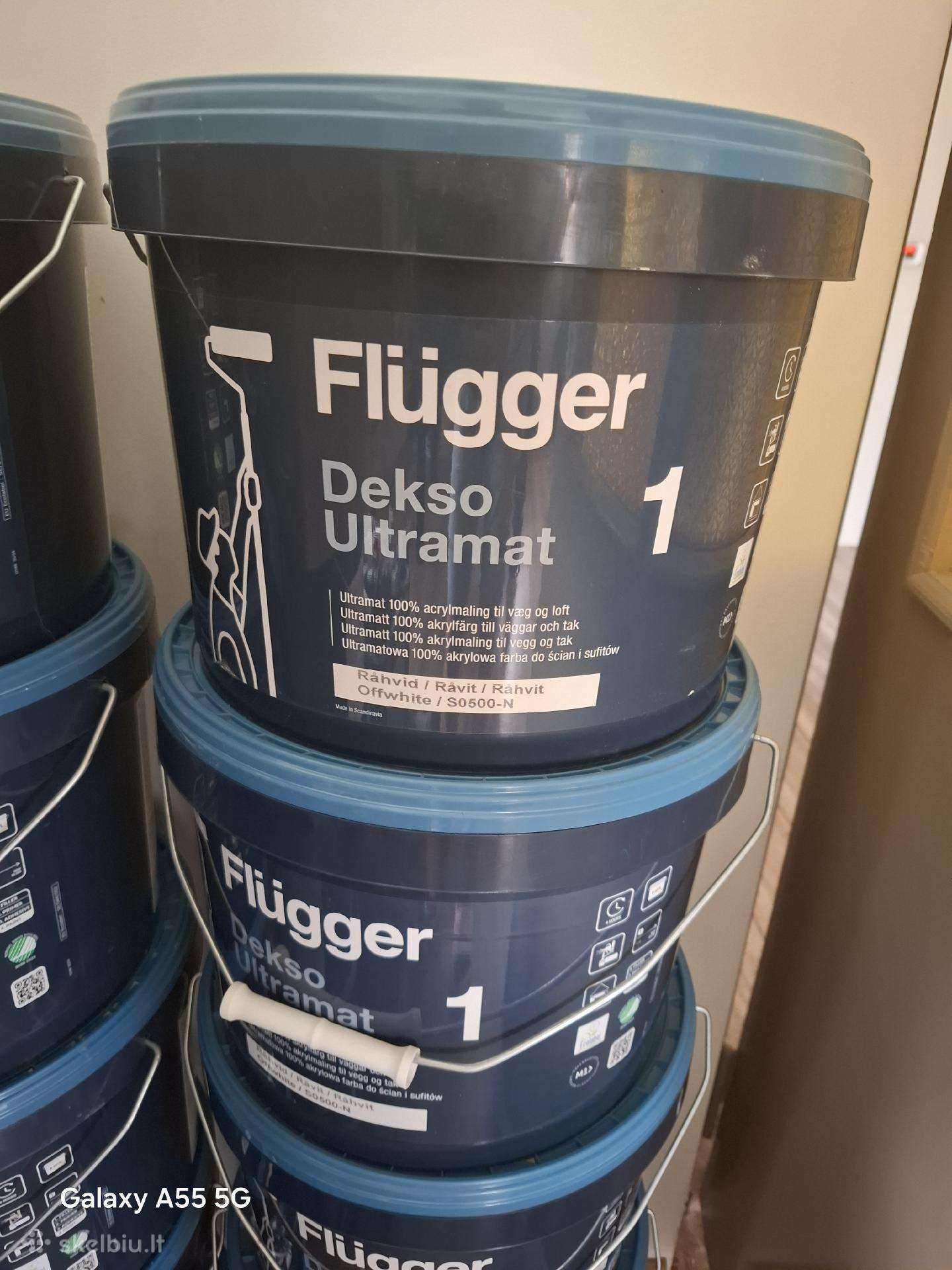 Aukštos kokybes balti dazai Flüger