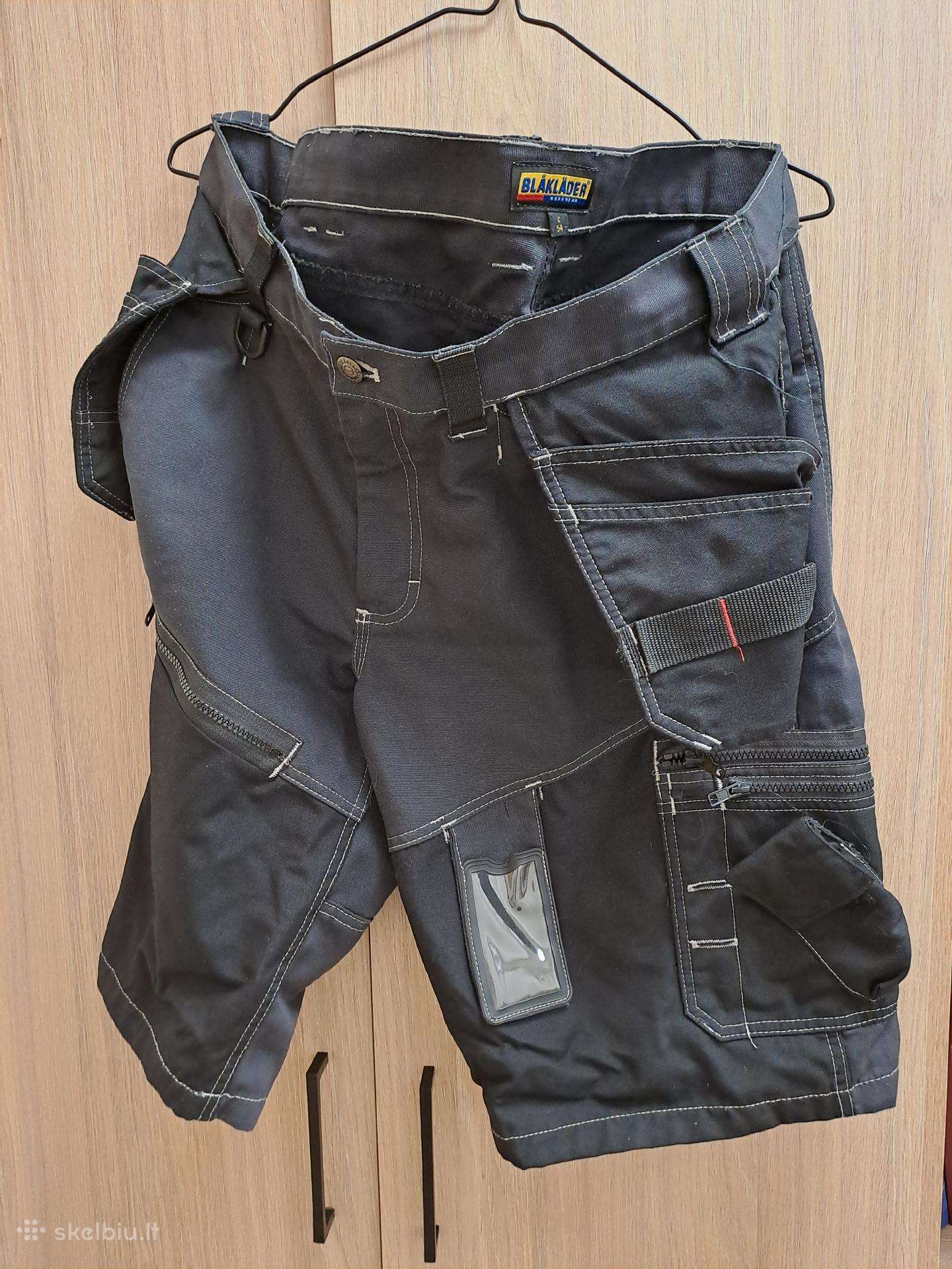 Blacklader dzinsiniai darbo sortai 54/XXL d.