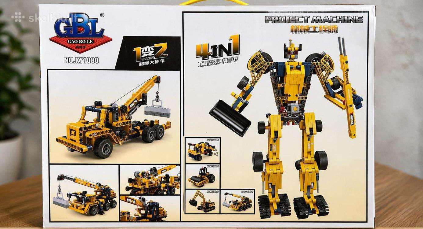 Konstriuktorius Gbl „Project Machine 4in1“