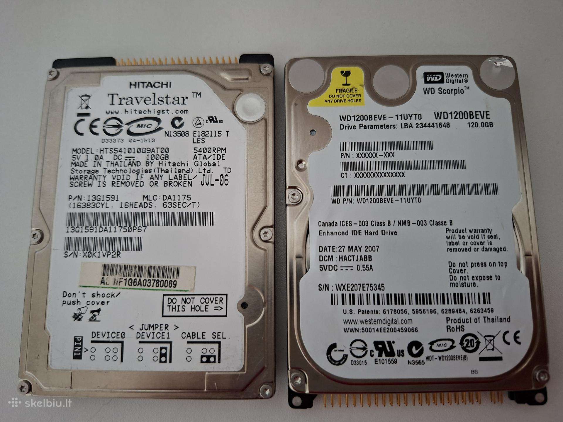 2.5" HDD Ide/pata