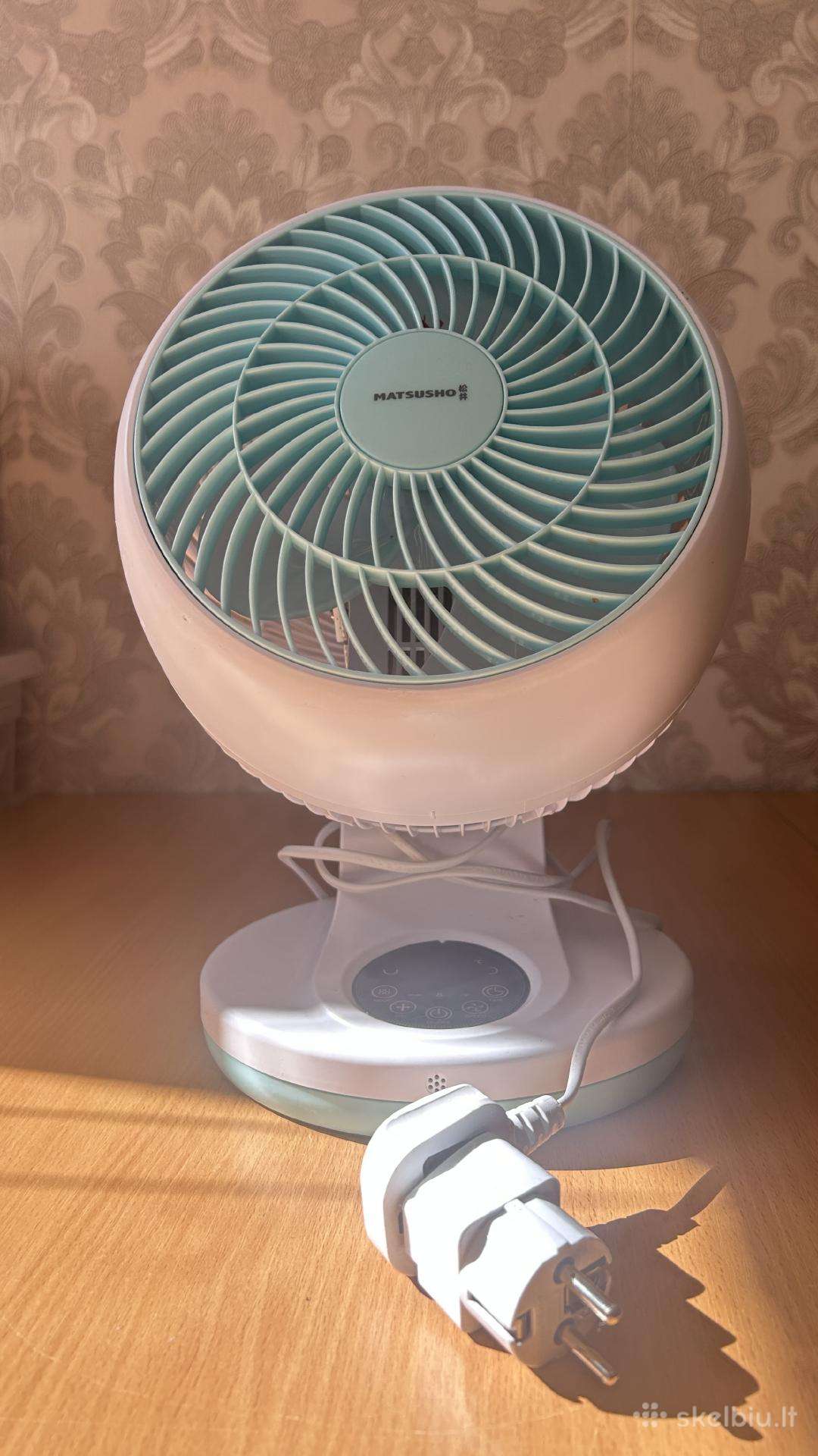Matsusho tyliai veikiantis ventiliatorius su 3D
