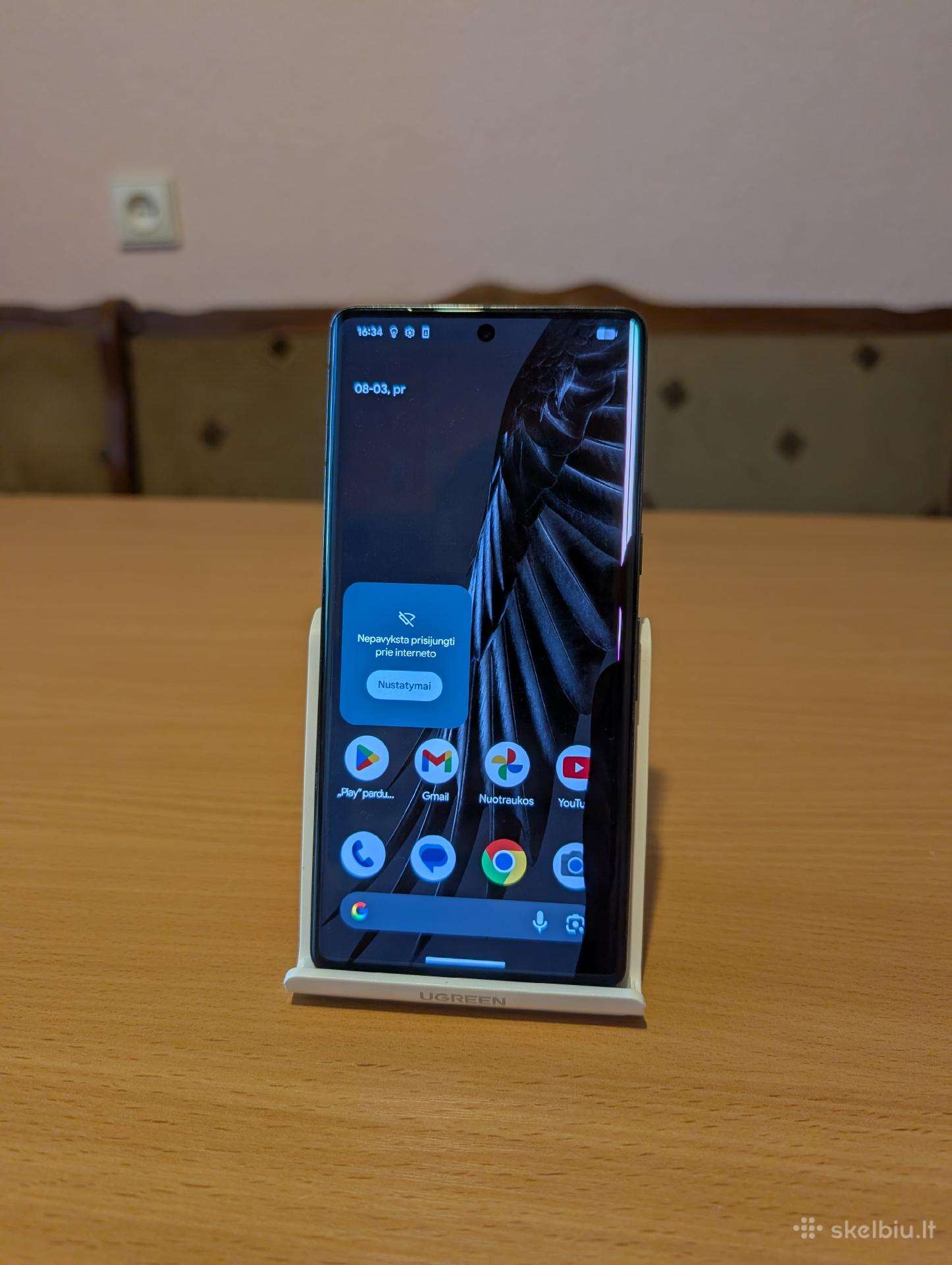 Google Pixel 7 pro, su defektu
