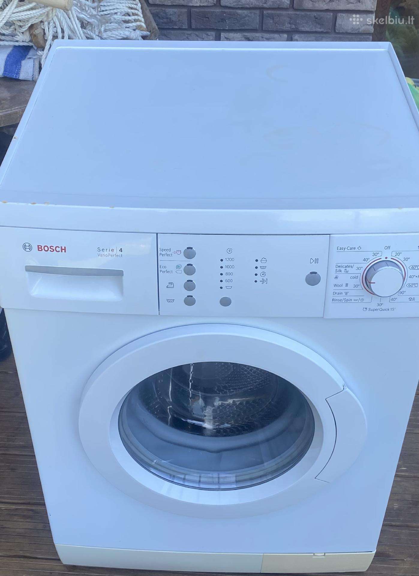 Bosch skalbino mašina