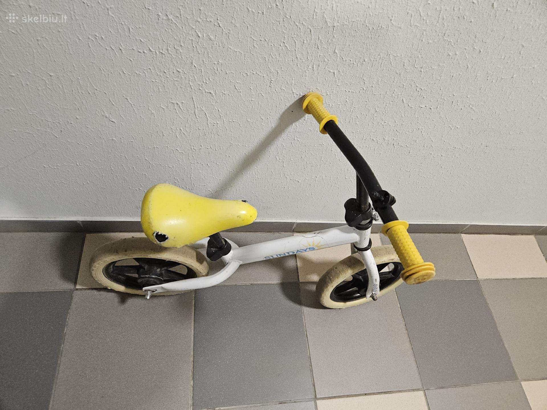 Vaikiškas balansinis dviratukas