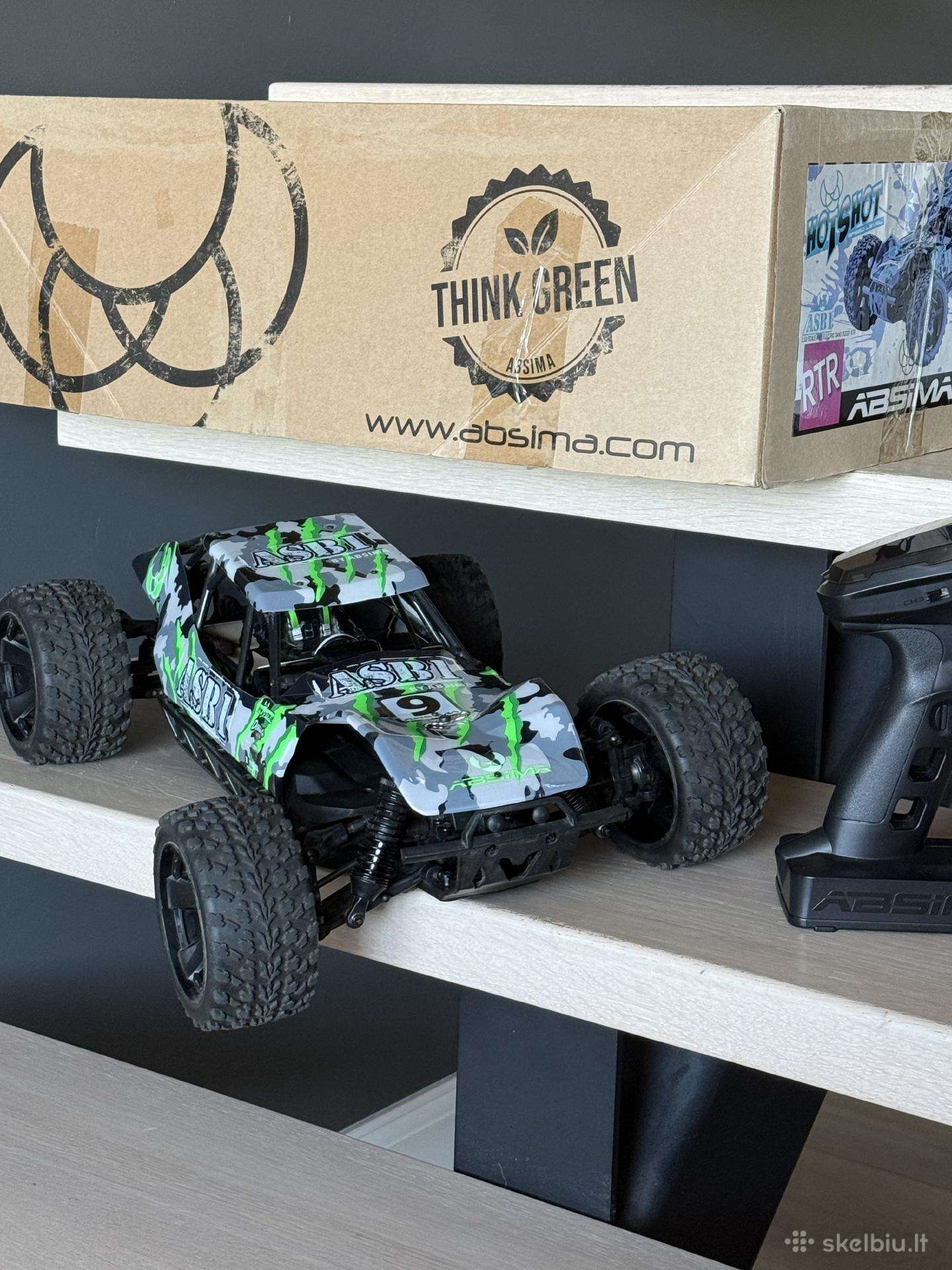 Absima Asb1 4wd RC modelis 1:10 didelis