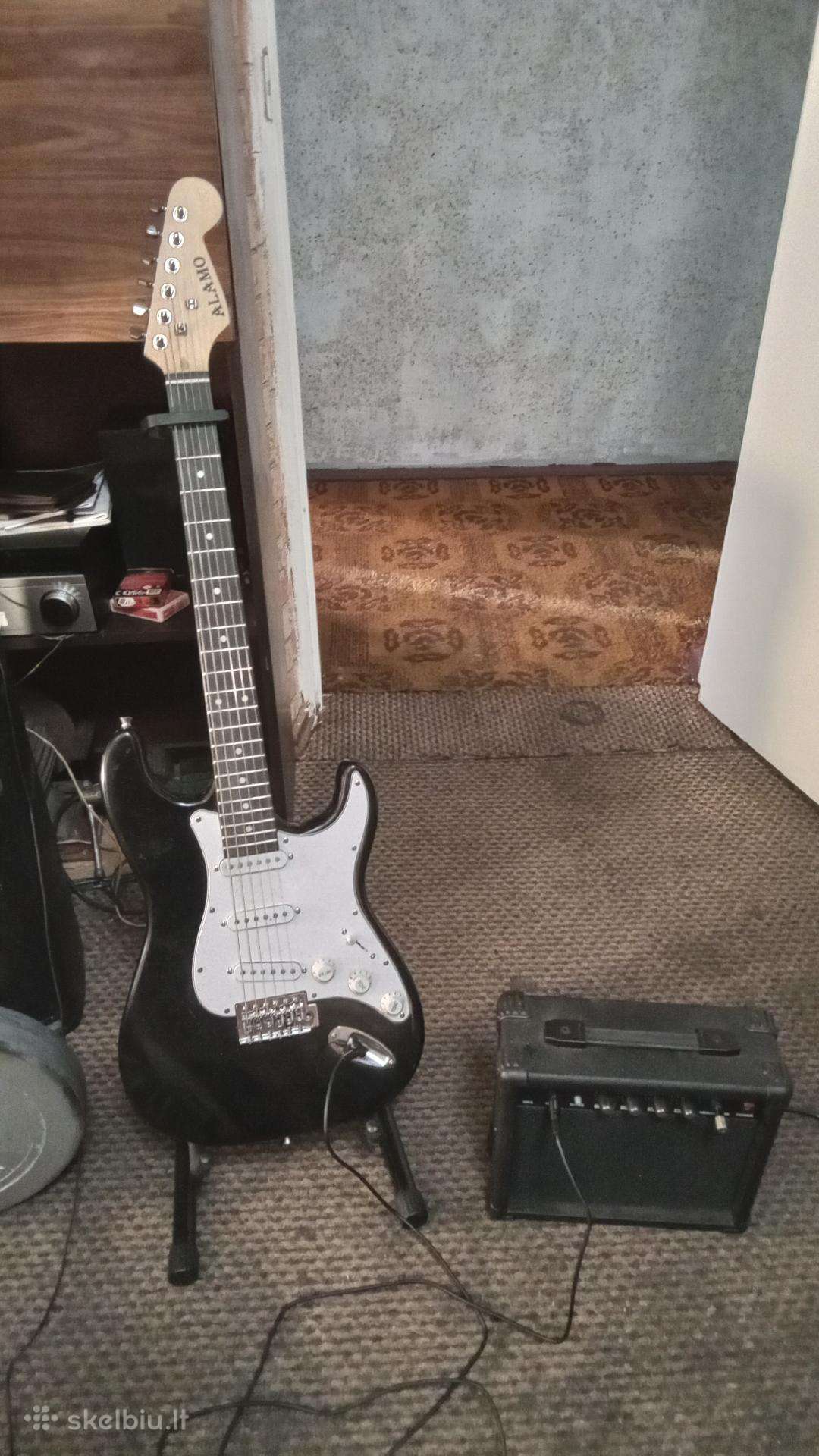 Parduodu elektrine gitara Alamo. Tvarkinga.