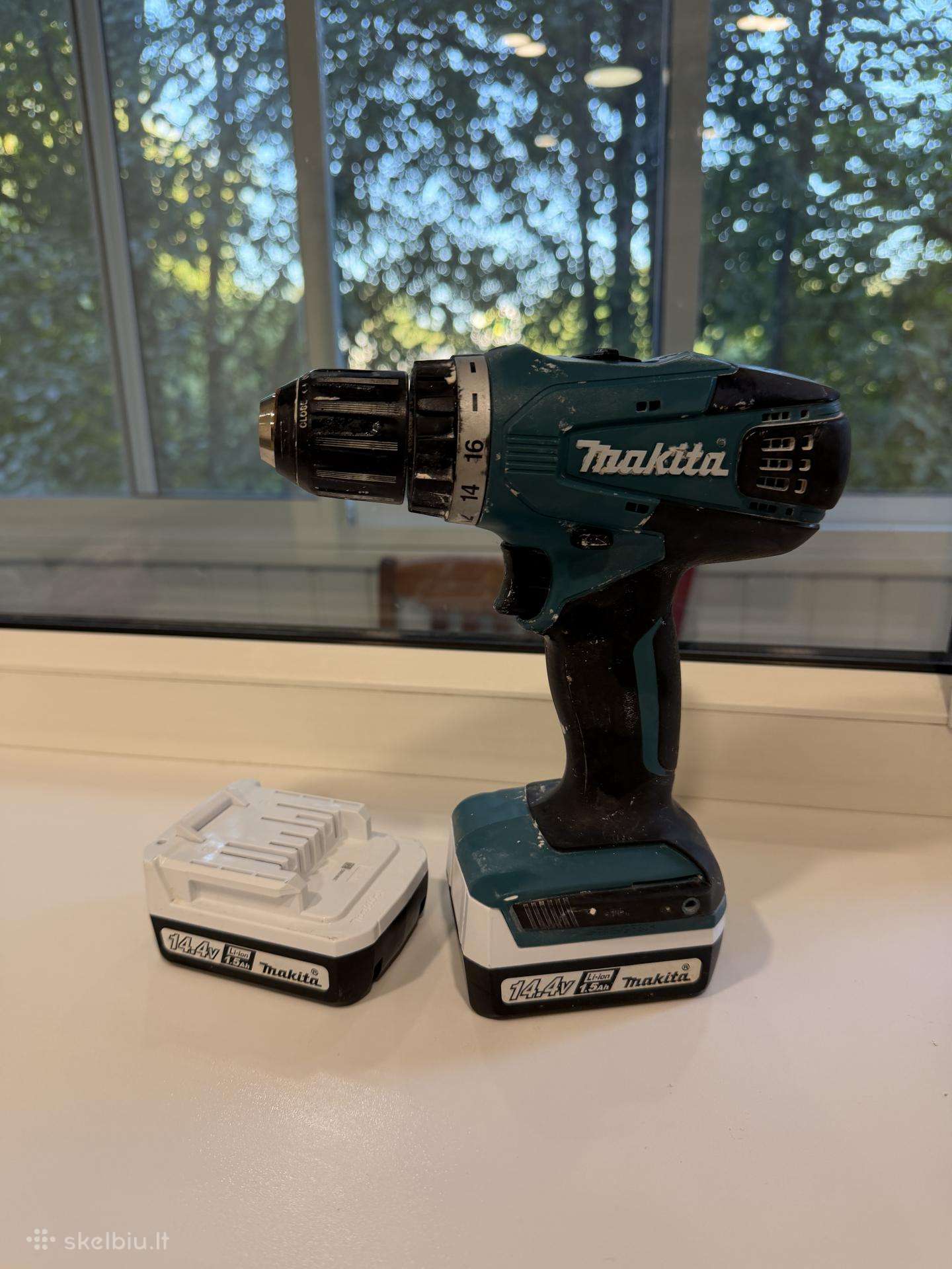 Akumuliatorinis suktuvas makita Df347d