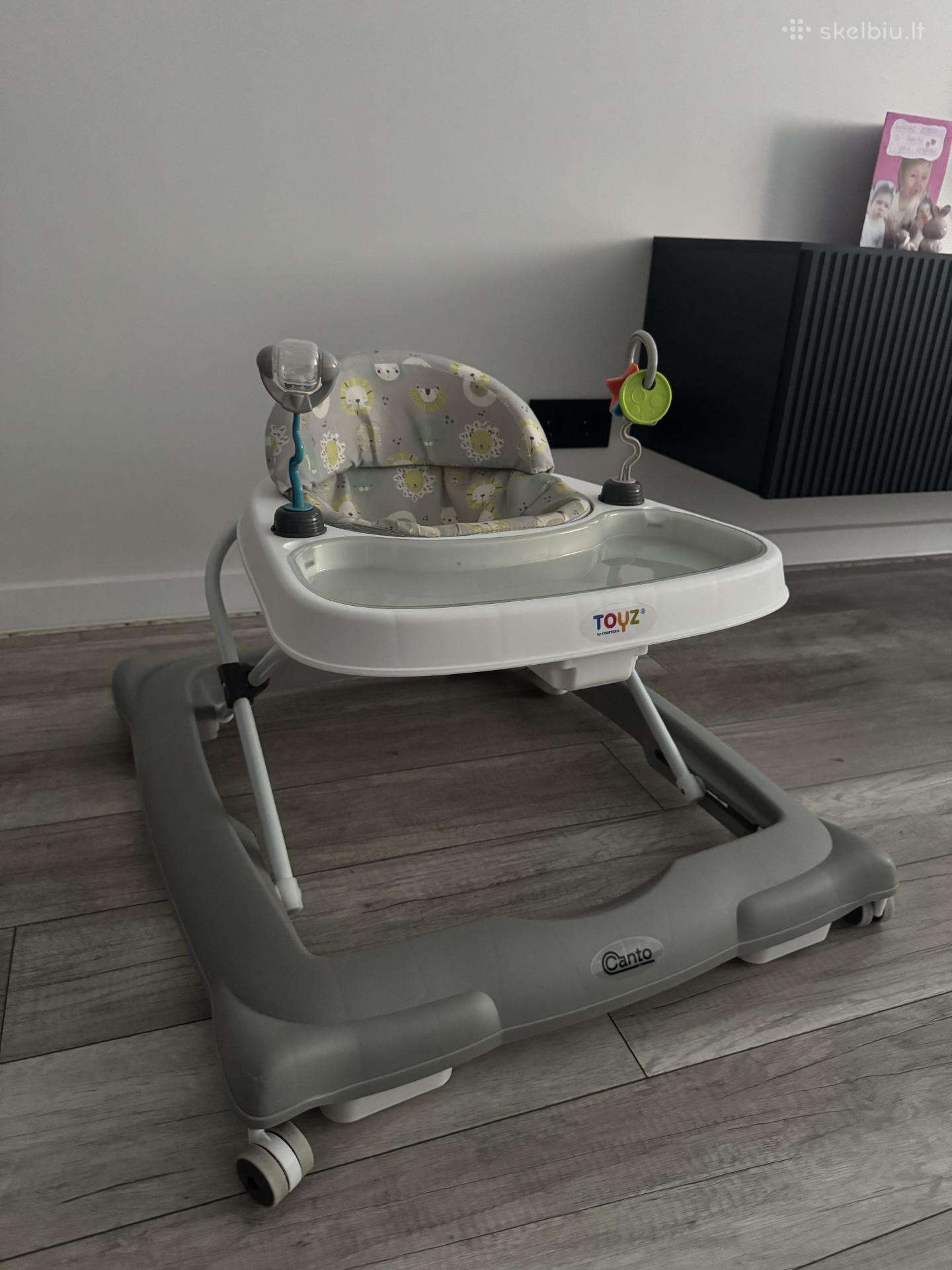 Vaikštynė kūdikiui Toyz Canto, grey