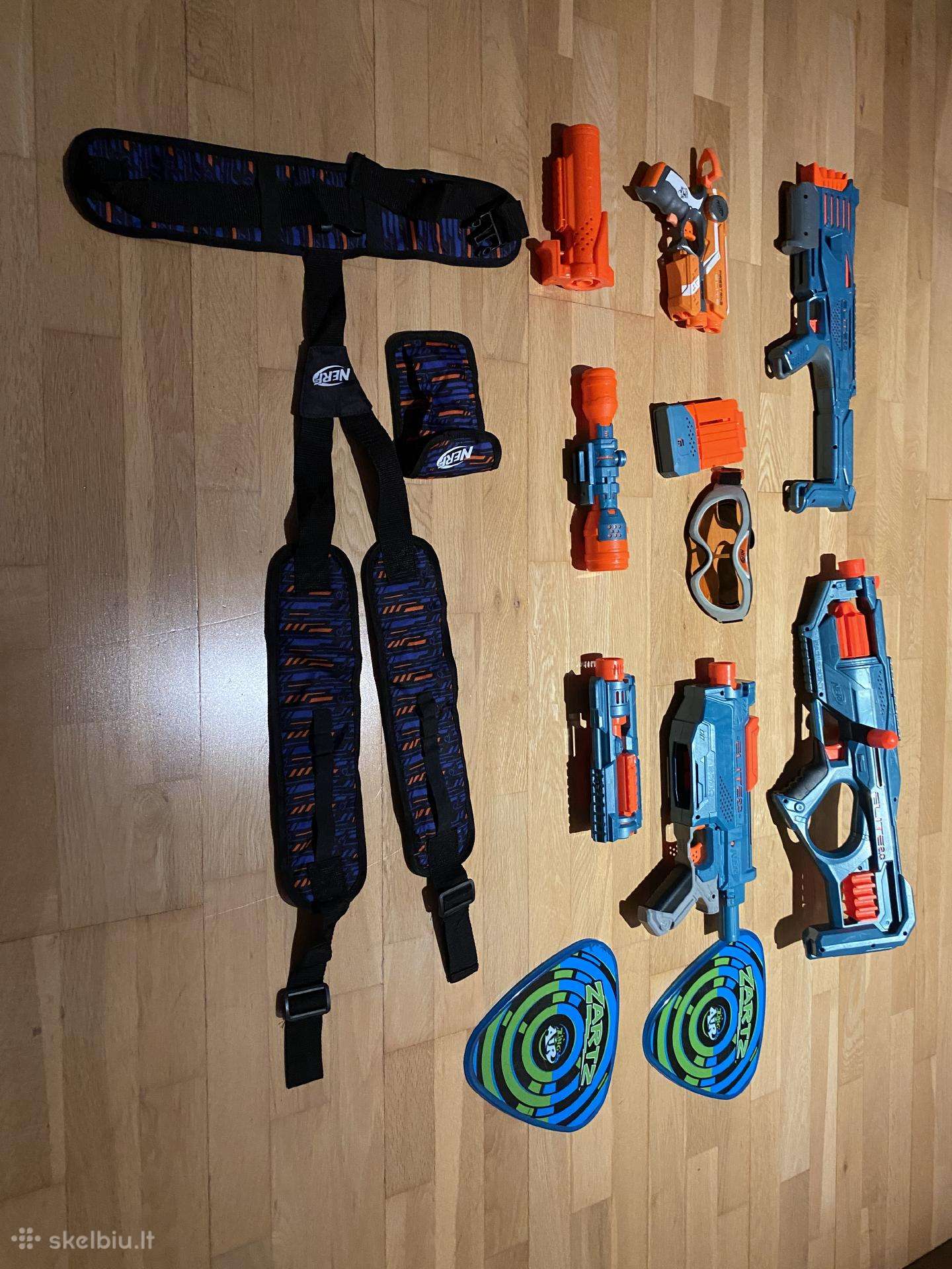 Nerf šautuvų rinkinys