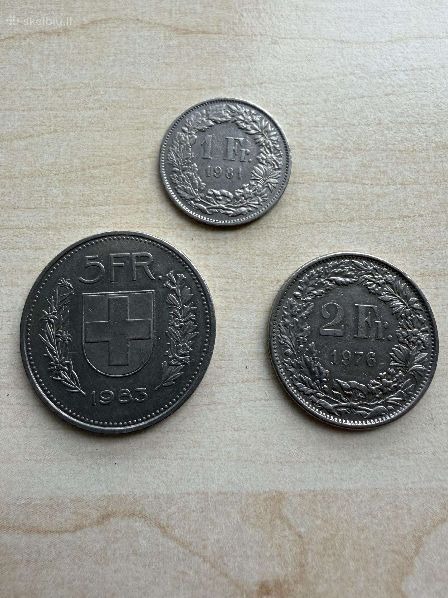 Šveicarijos frankai