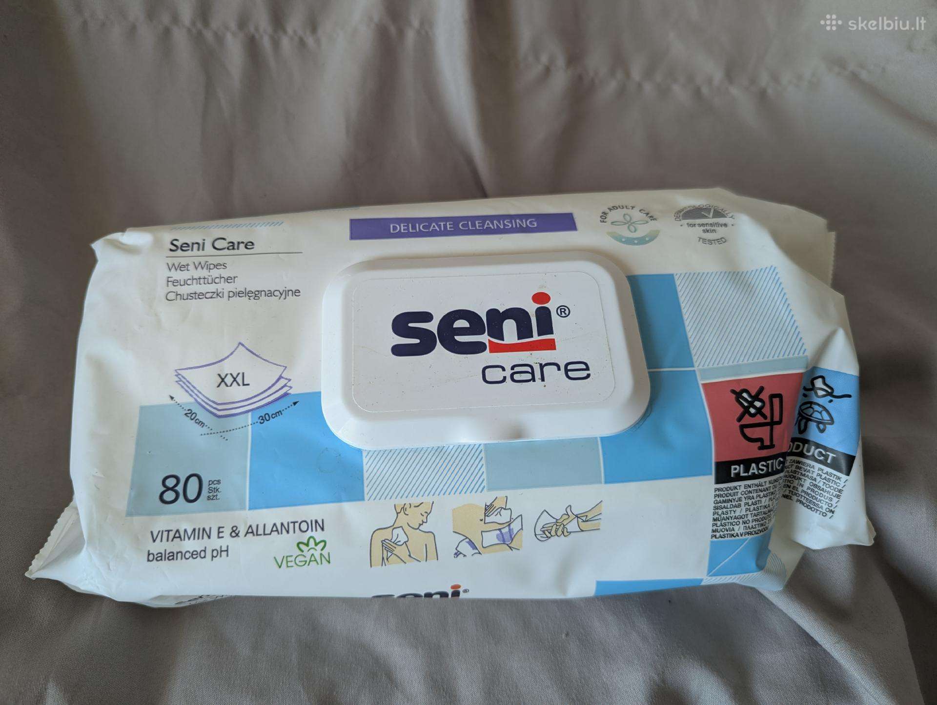 Seni care drėgnos servetėlės