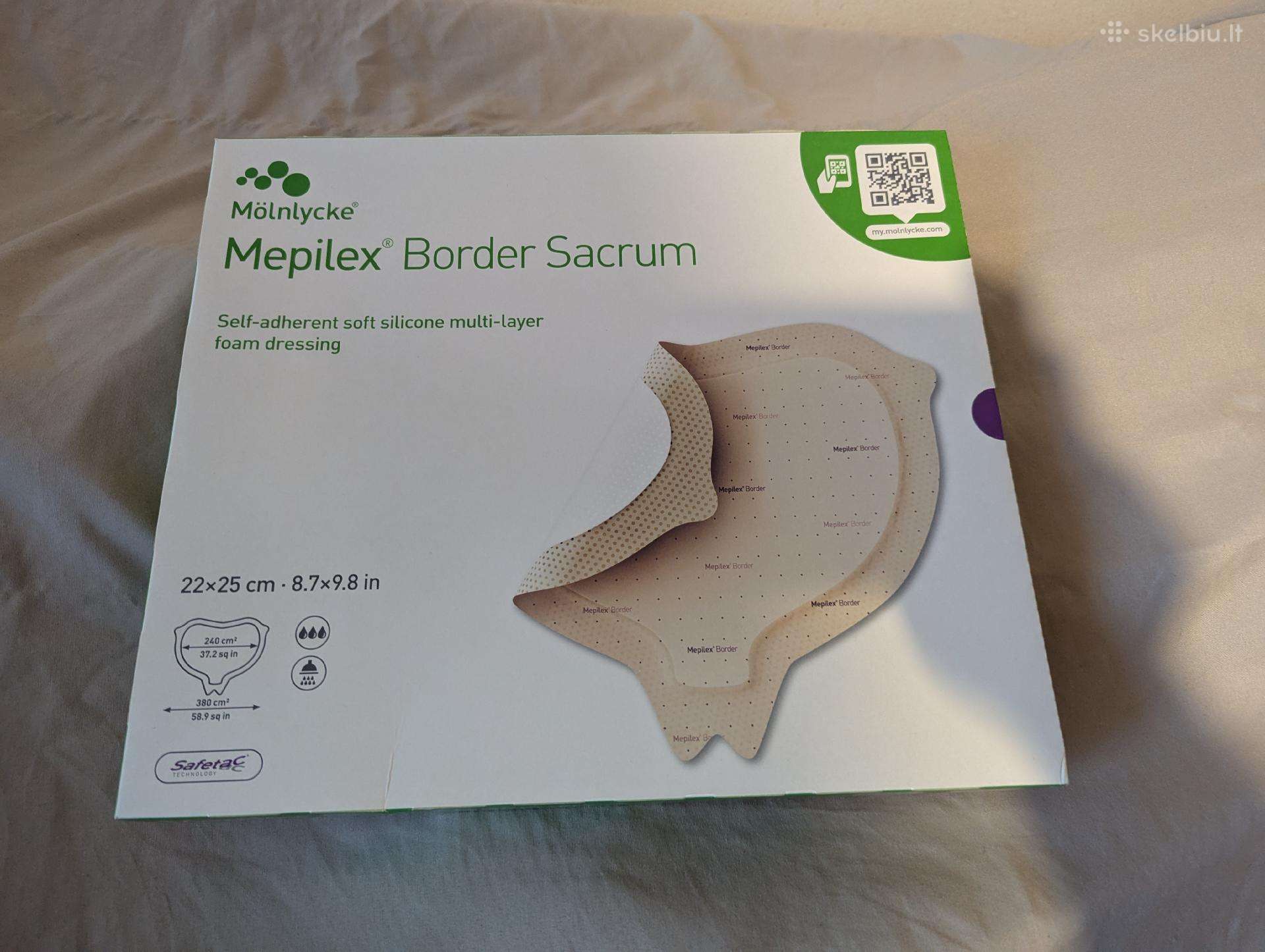 Mepilex tvarstis Border Sacrum,