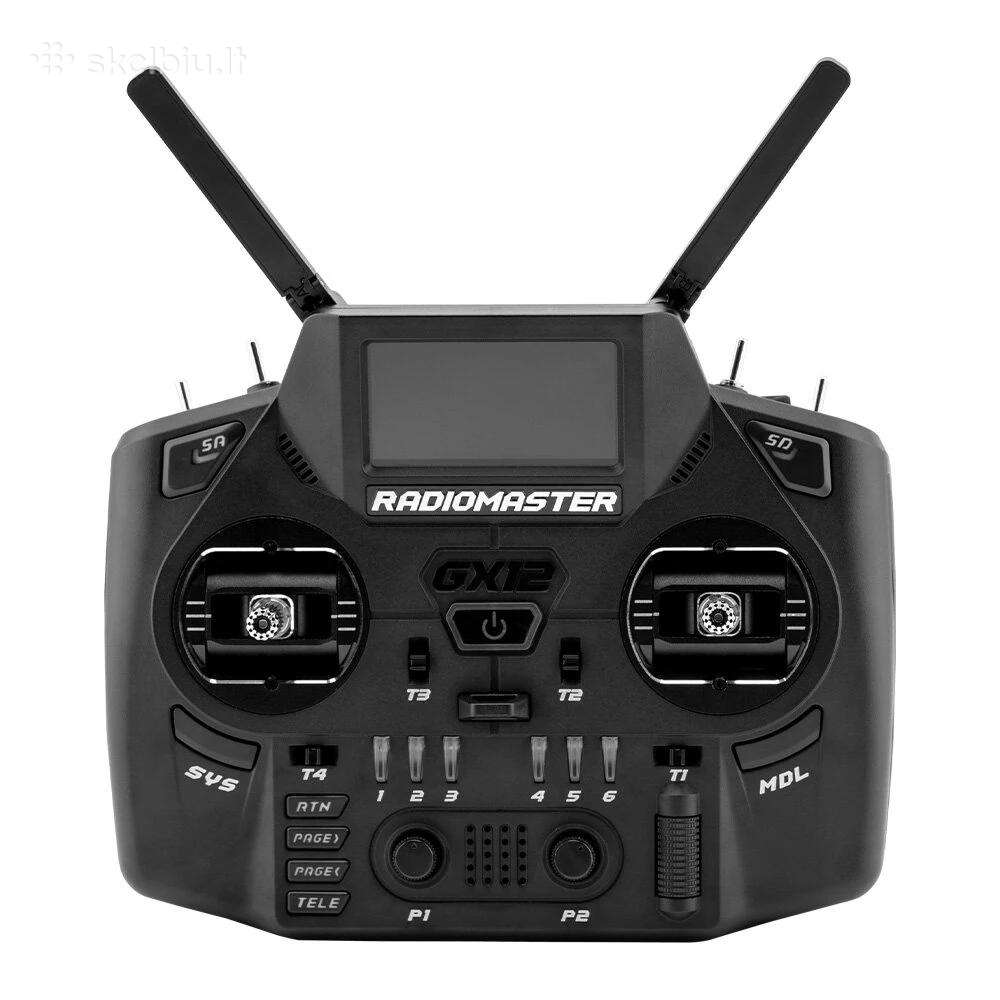 Nauji Radiomaster Gx12 Elrs gemini valdymo pultai