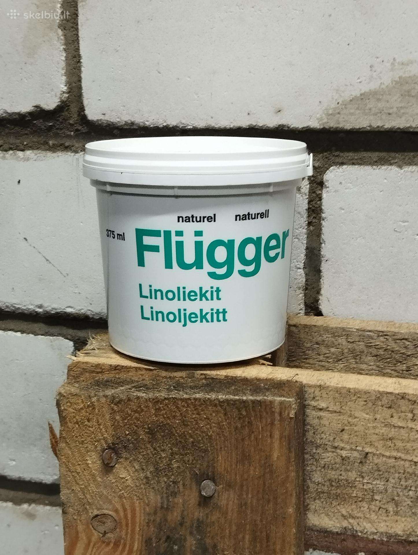Flugger - medinių langų stiklų sandarinimui