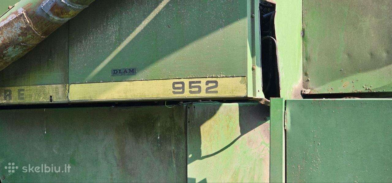 John Deere 952, grūdų tvarkymo technika