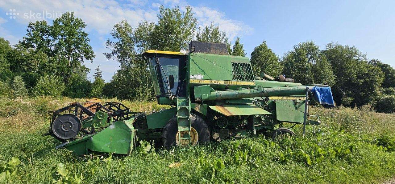 John Deere 952, grūdų tvarkymo technika