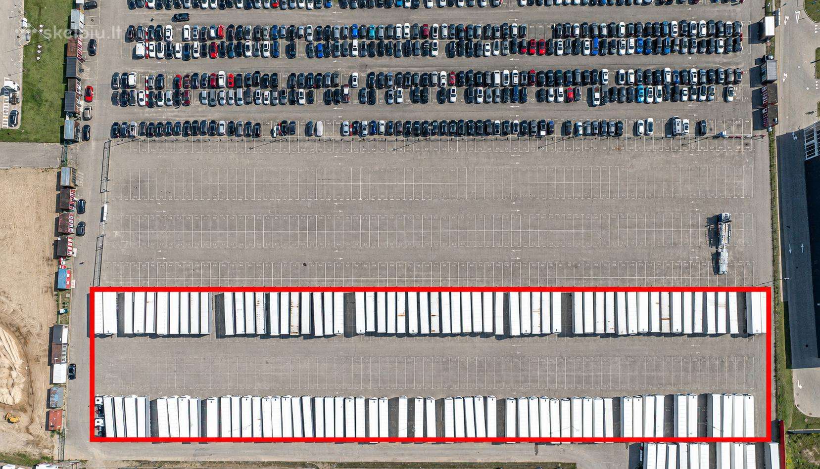 Asfaltuotos aikštelės nuoma, 10 000 m², Vilnius
