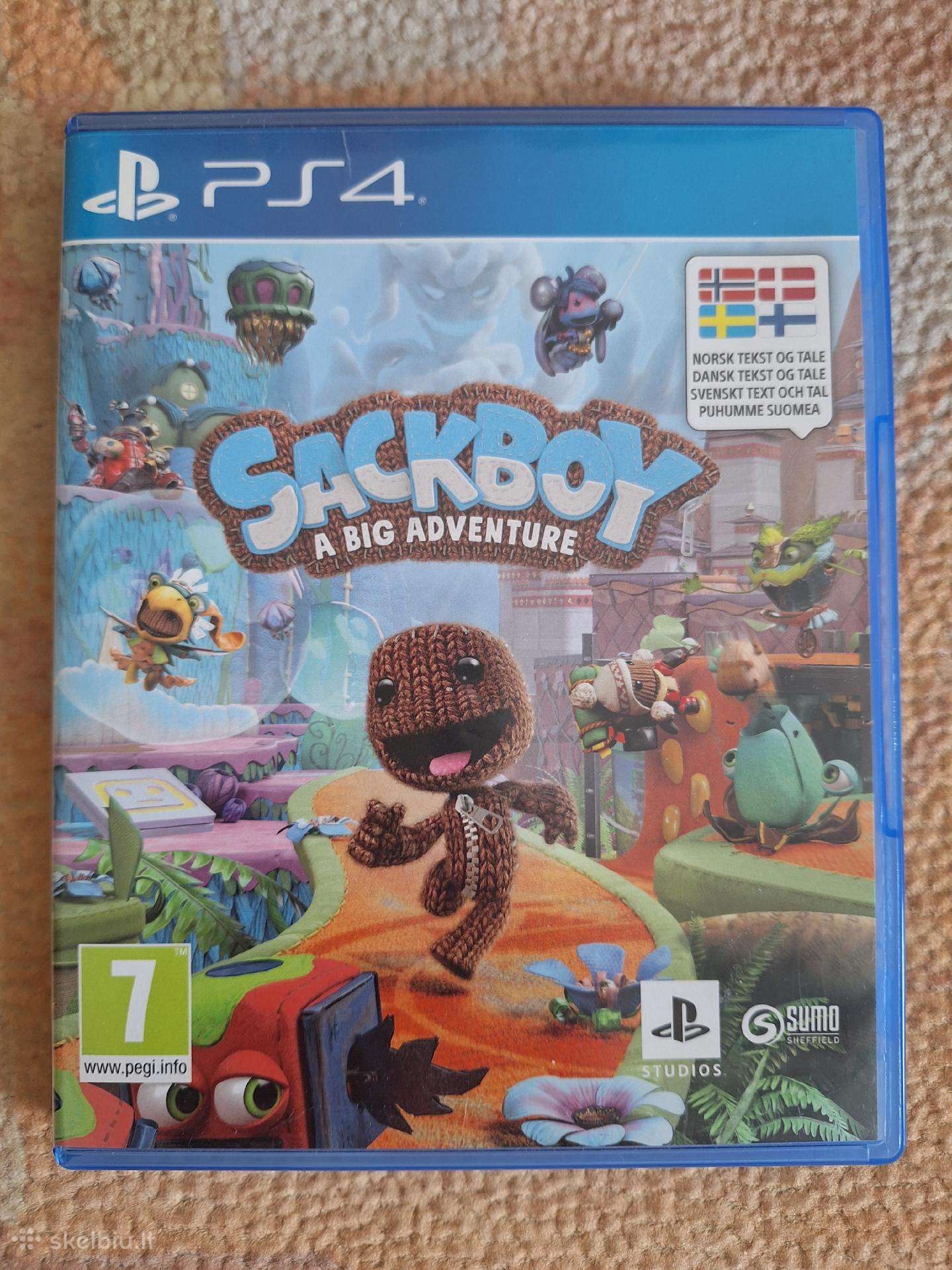Sackboy adventure ps4