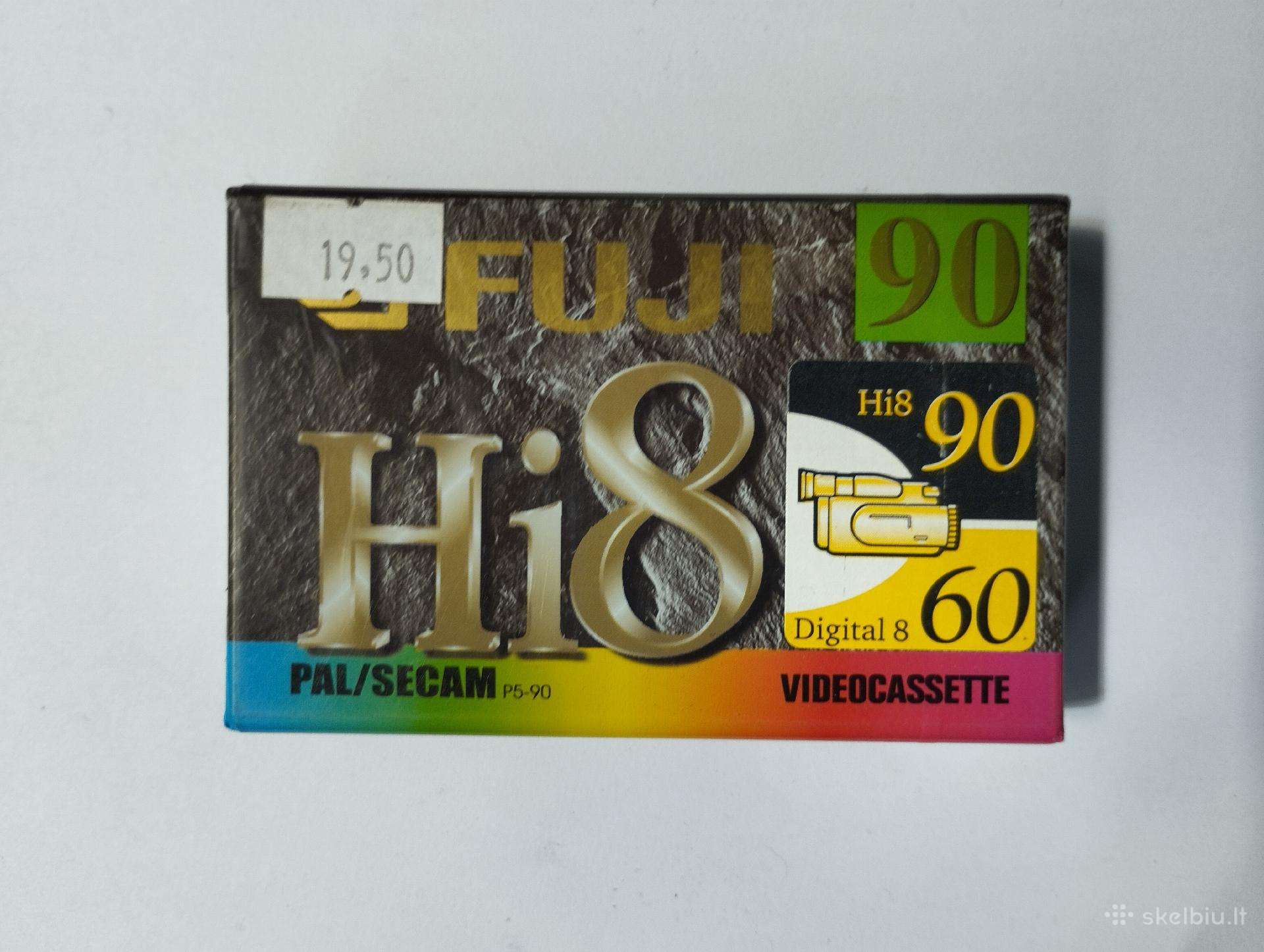 Parduodu 2 Digital 8 vaizdo kasetes