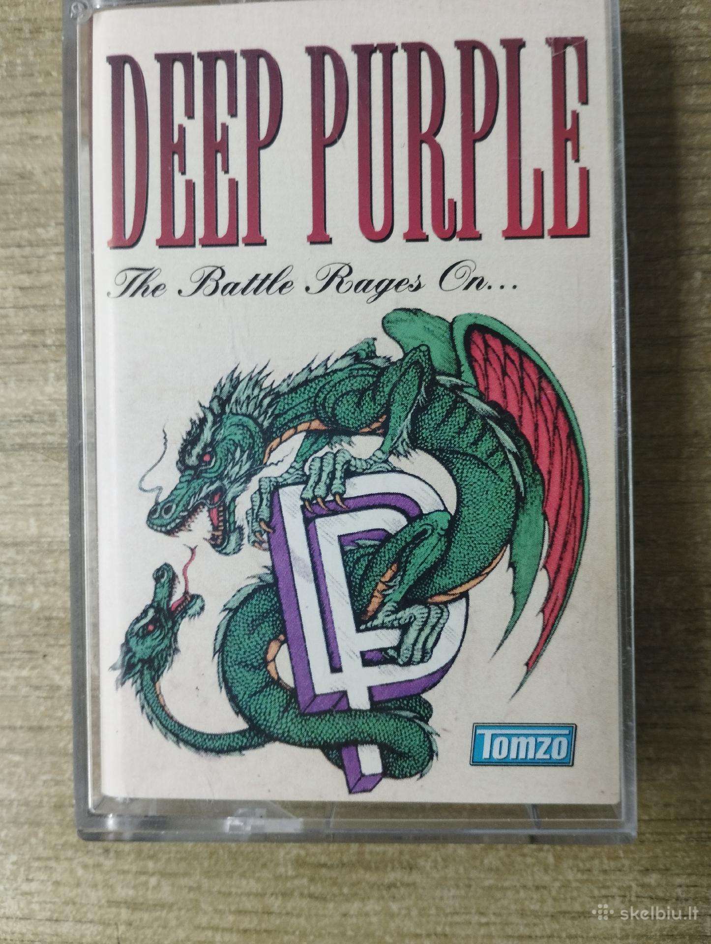Audio kasetės "LED Zepelin", "Deep Purple"