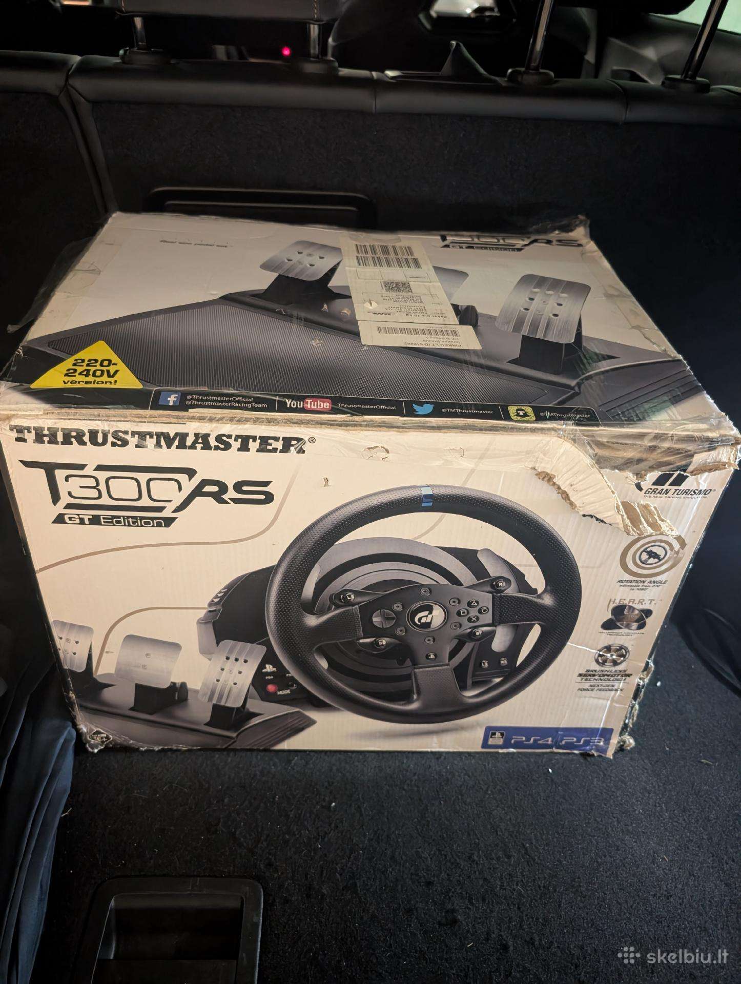 Thrustmaster T300 RS GT + T3pa pedalai