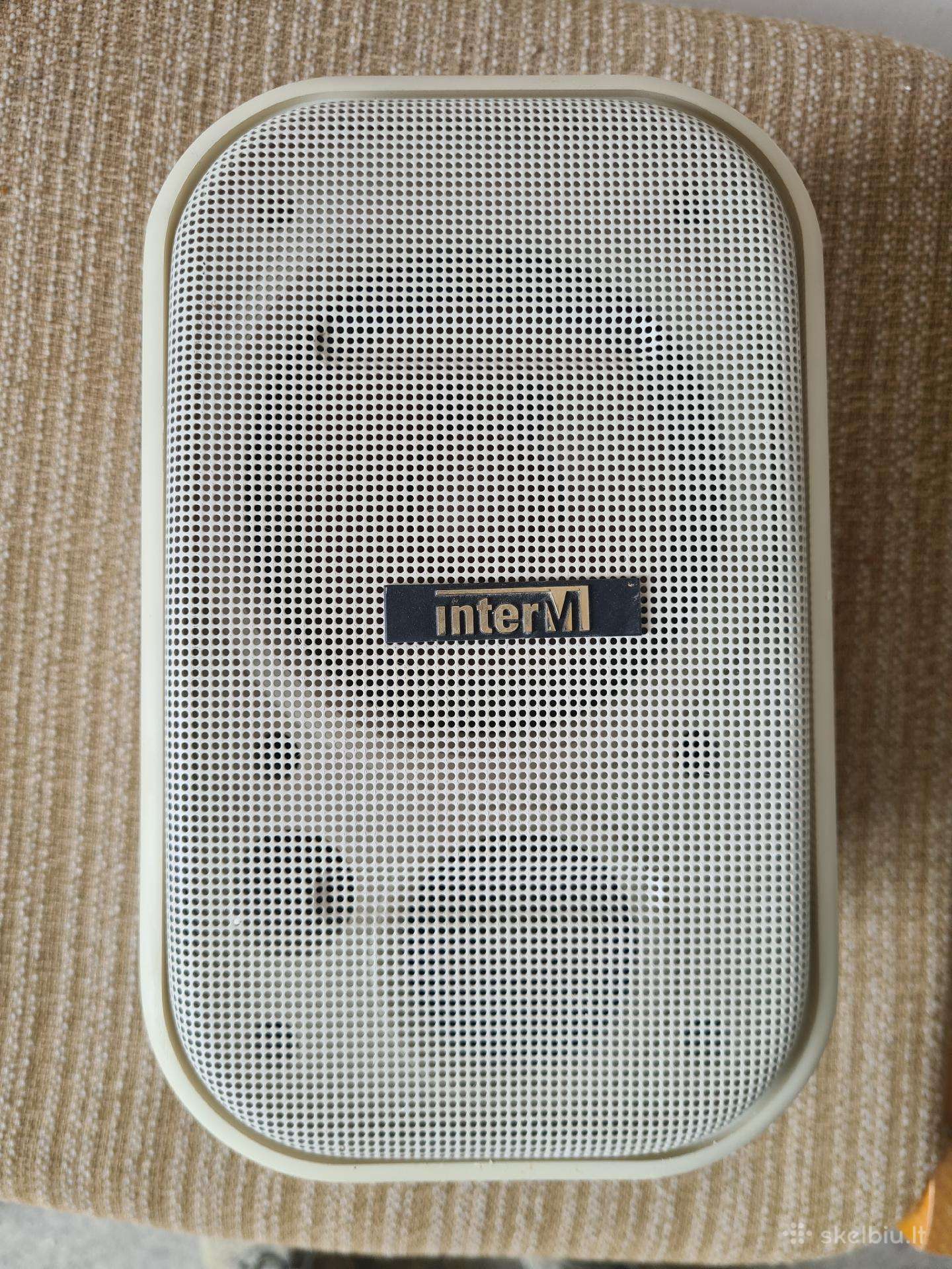 4 vnt. fono muzikos kolonėlių Inter-m Ms-50wt